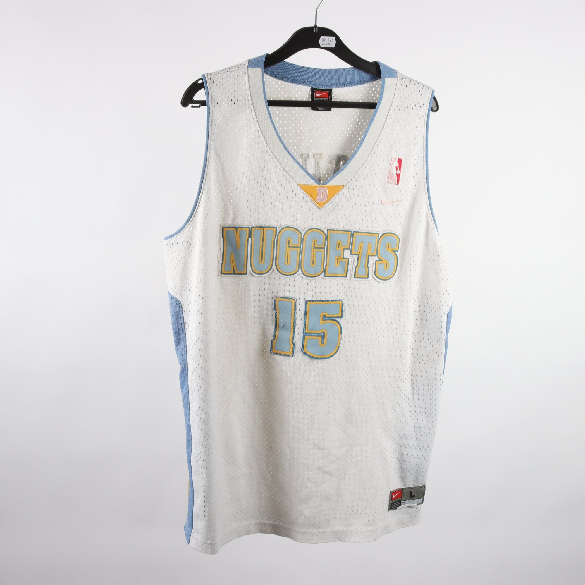 Basketlinne, Nike NBA Nuggets, Anthony 15, stl. L