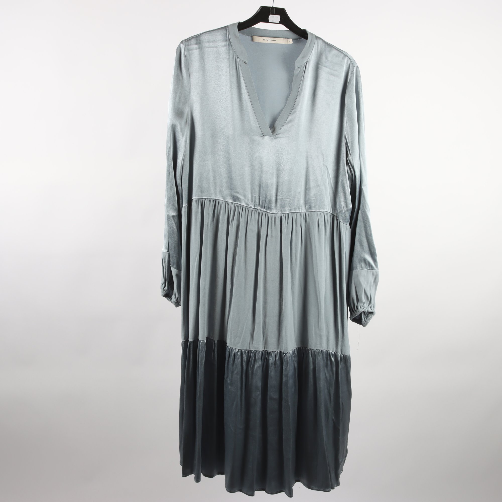 Klänning, Costa Mani, silver, grå, stl. S.