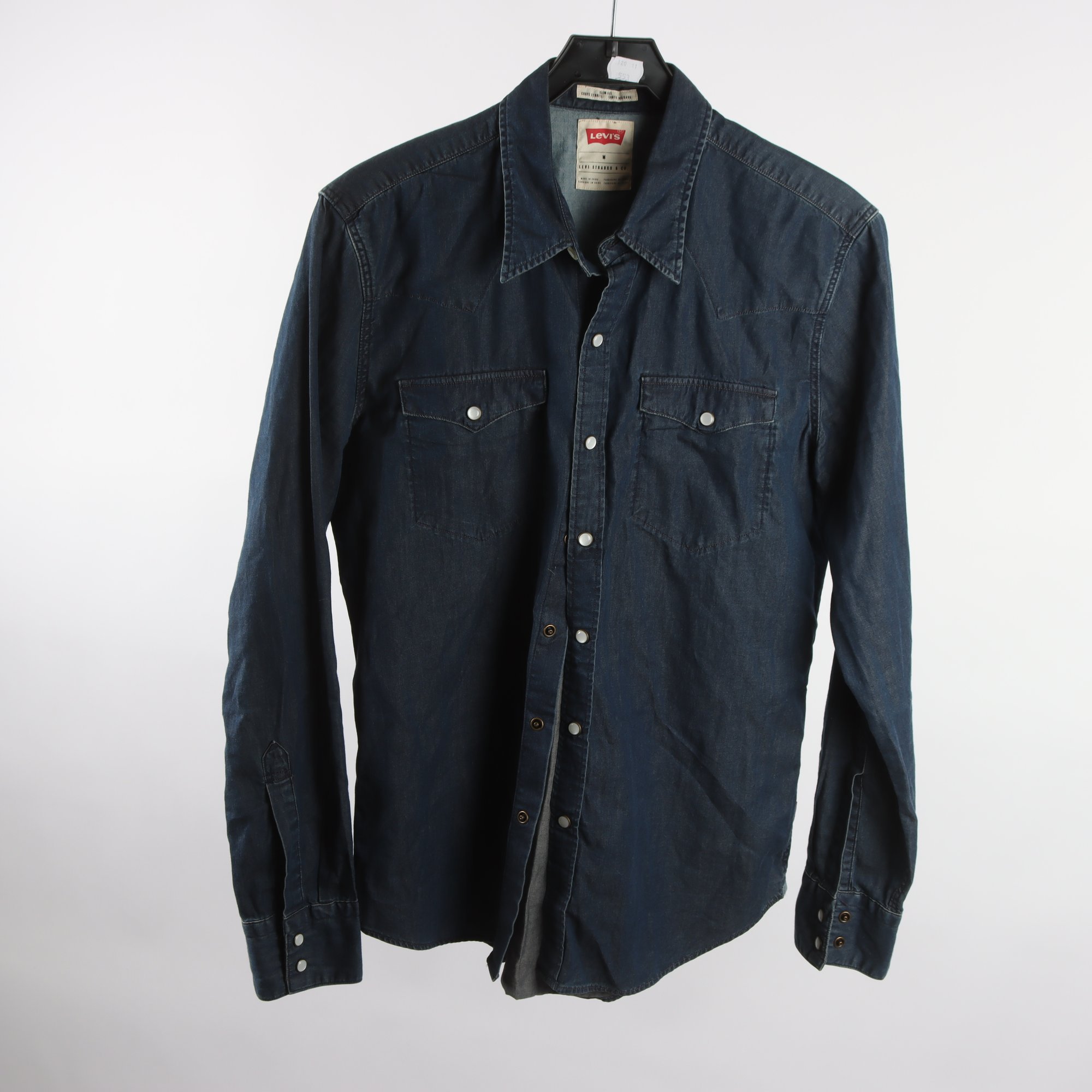 Jeansskjorta, Levis, blå, stl. M.