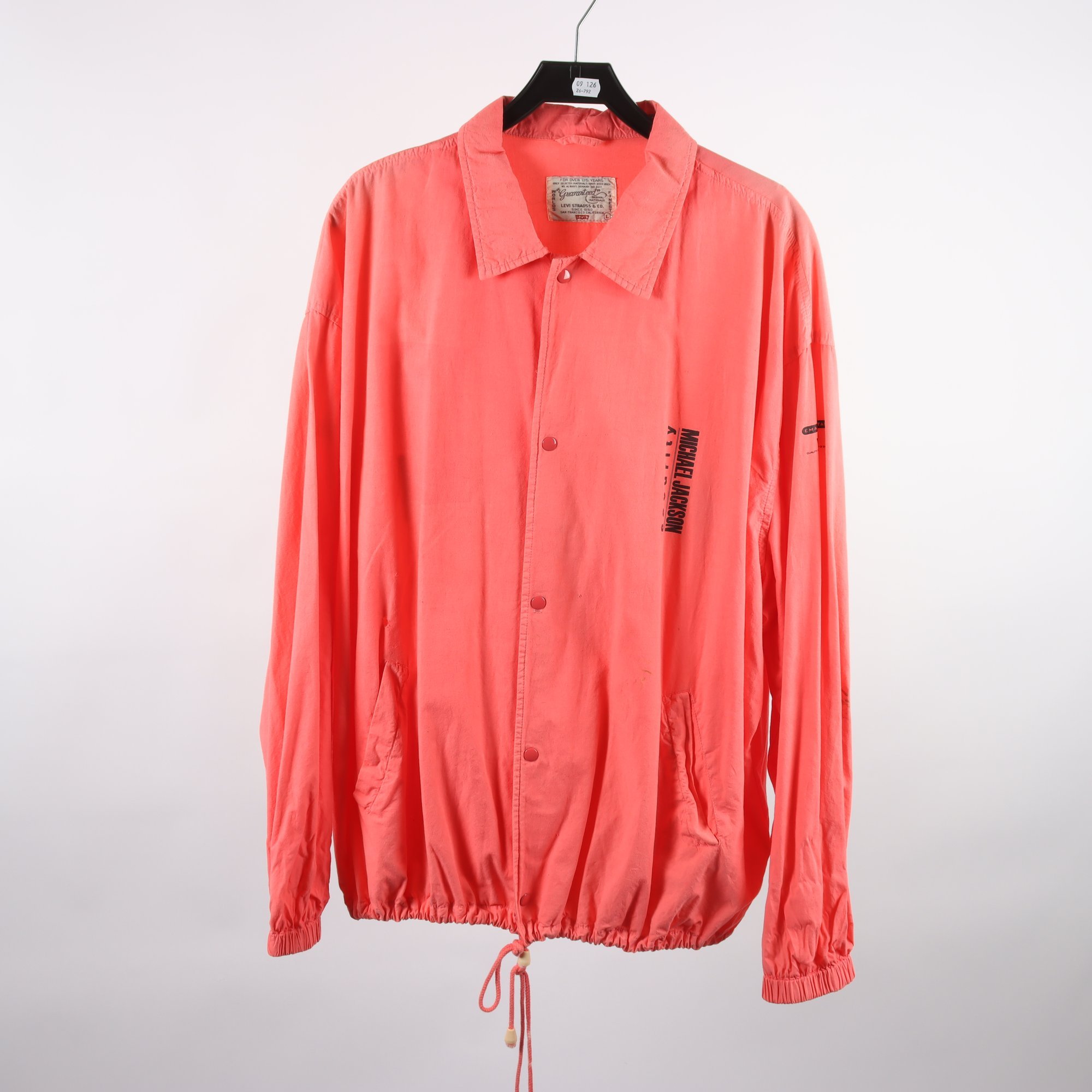 Jacka, Levi’s, Michael Jackson Security Gothenburg 1988, stl. L