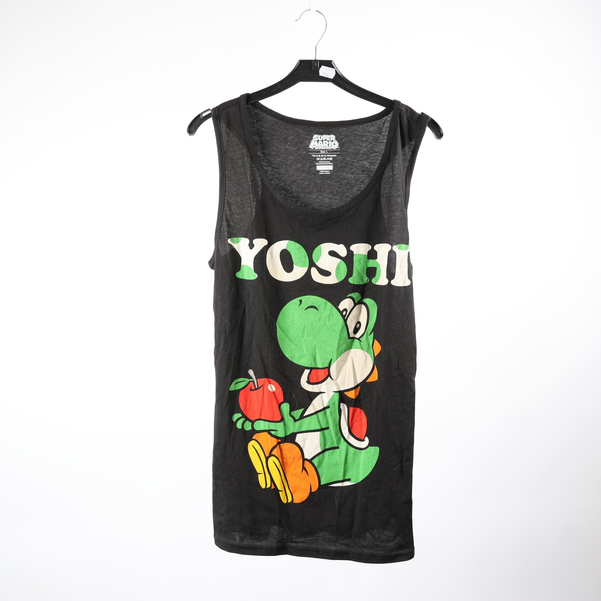 Linne, Nintendo, Super Mario ”Yoshi”, svart, stl. L