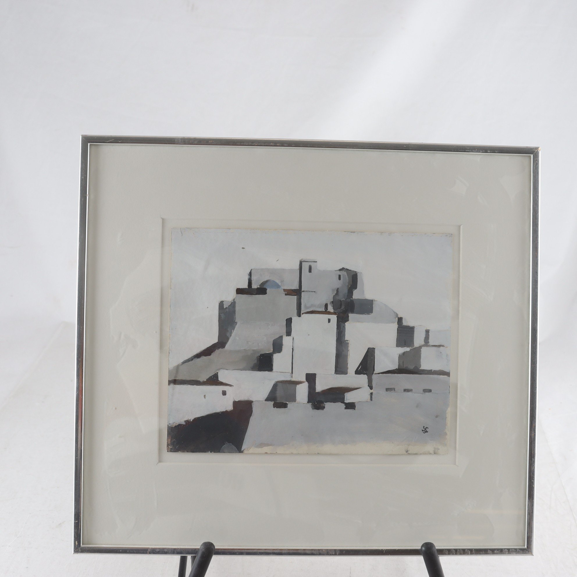 Gouach, Sixten Lundbohm, (1895-1982), monogramsignerad. Samfraktas ej.