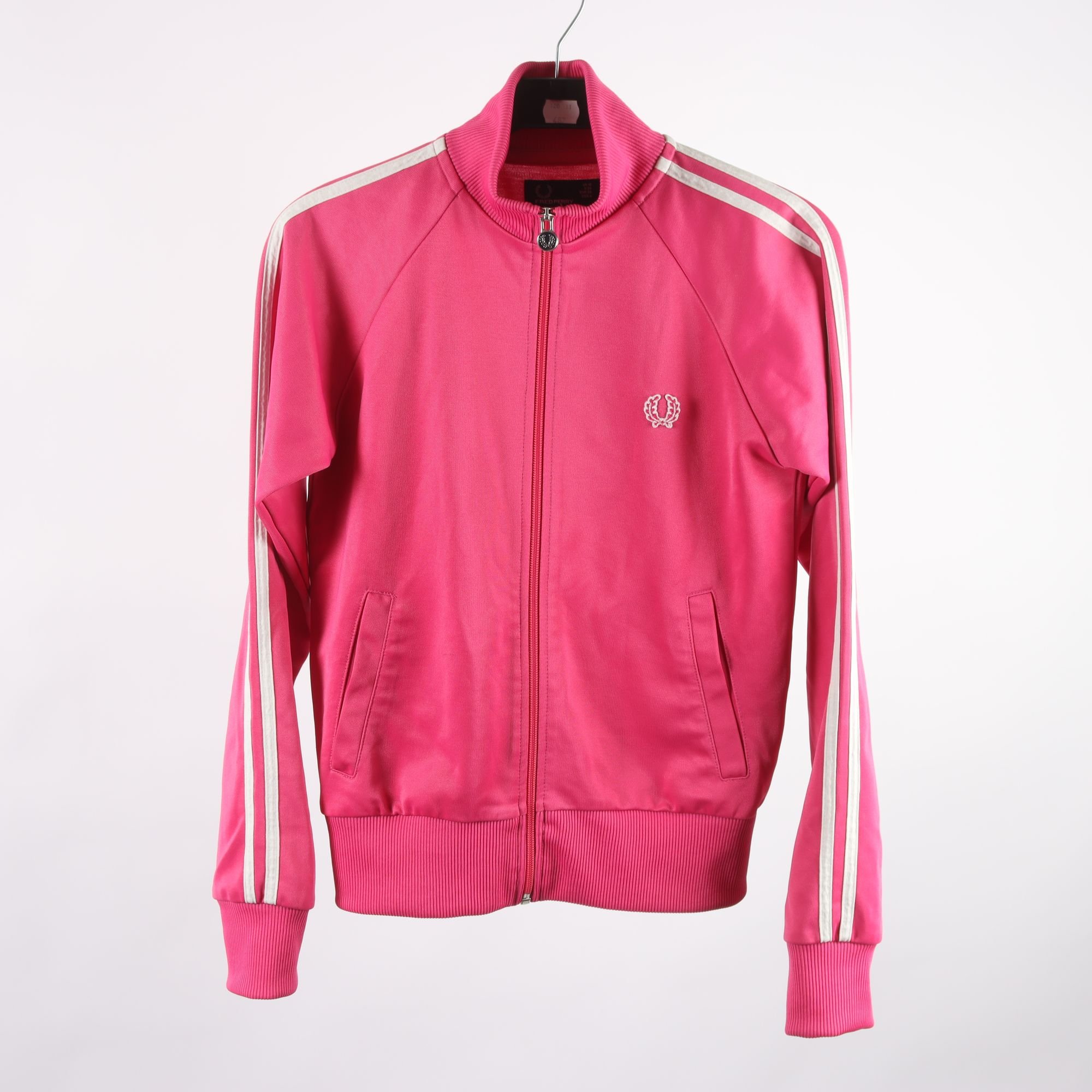 Träningsjacka, Fred Perry, rosa, stl. 38.