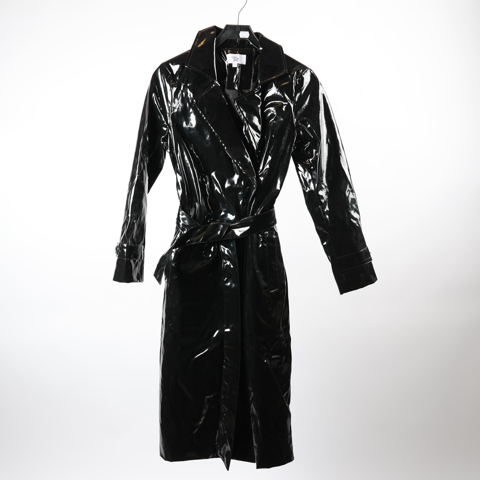 Lackkappa, Rebecca Stella, svart, stl. S