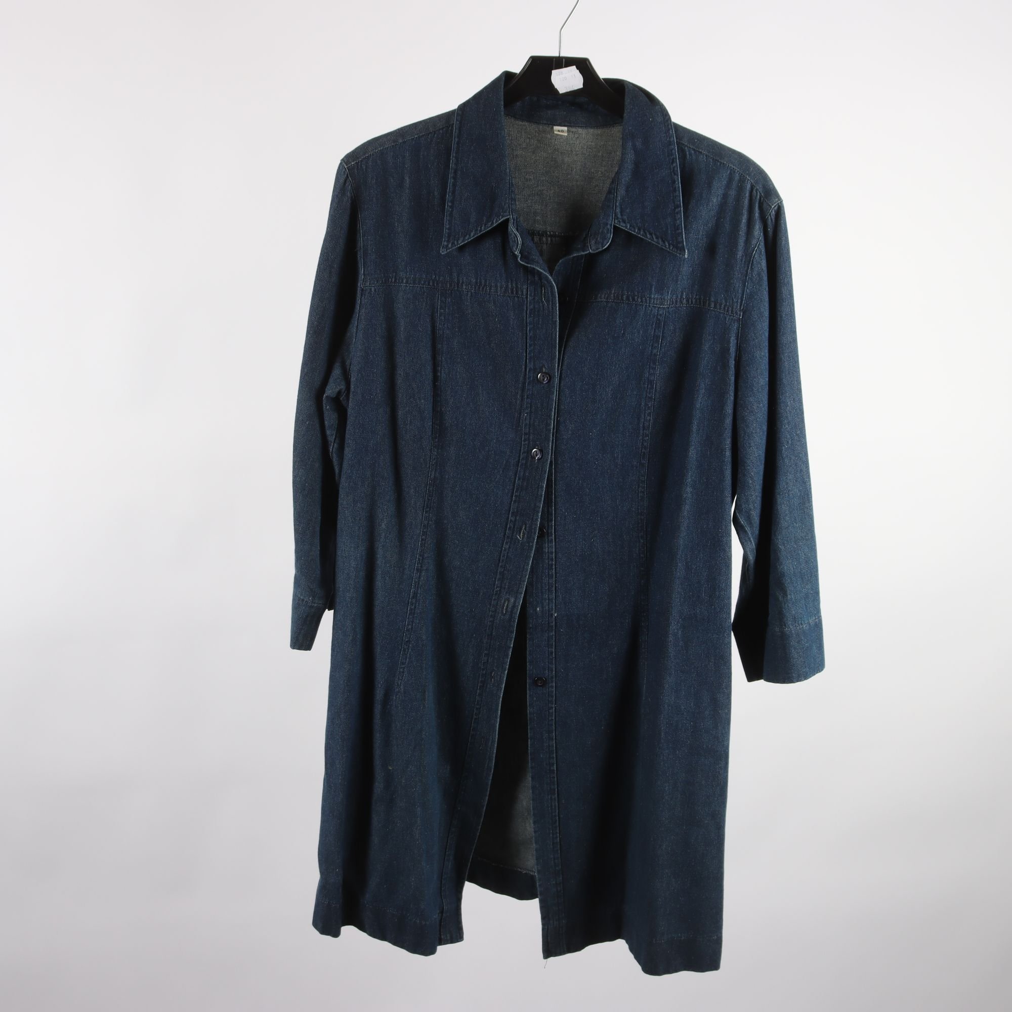 Jeansklänning, Okänd, blå, stl. 40