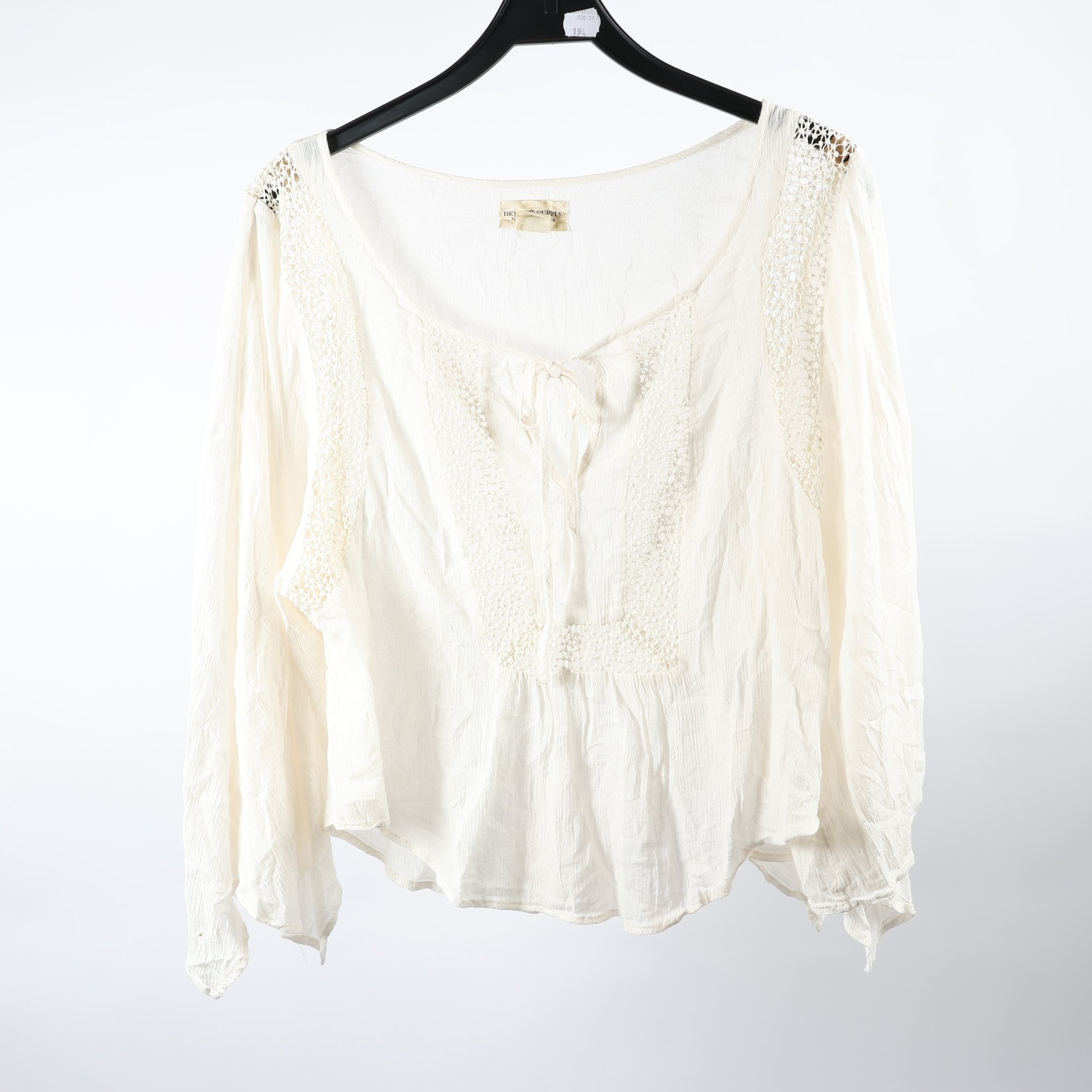 Blus, Ralph Lauren, vit, stl. M