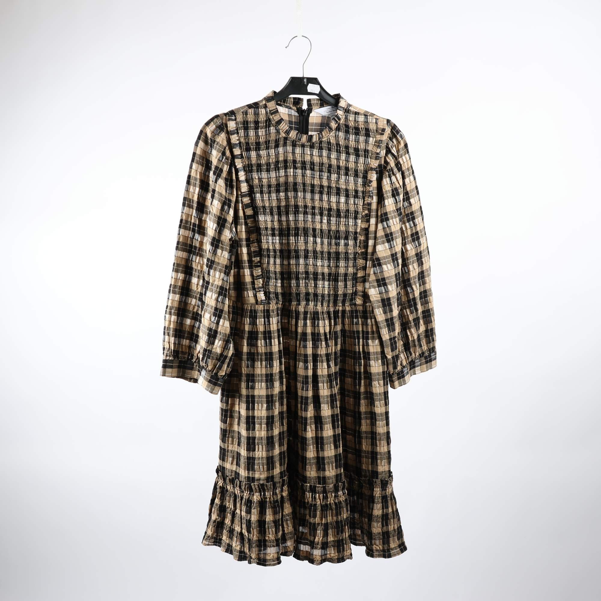 Klänning, & Other Stories, beige, svart, stl. 40