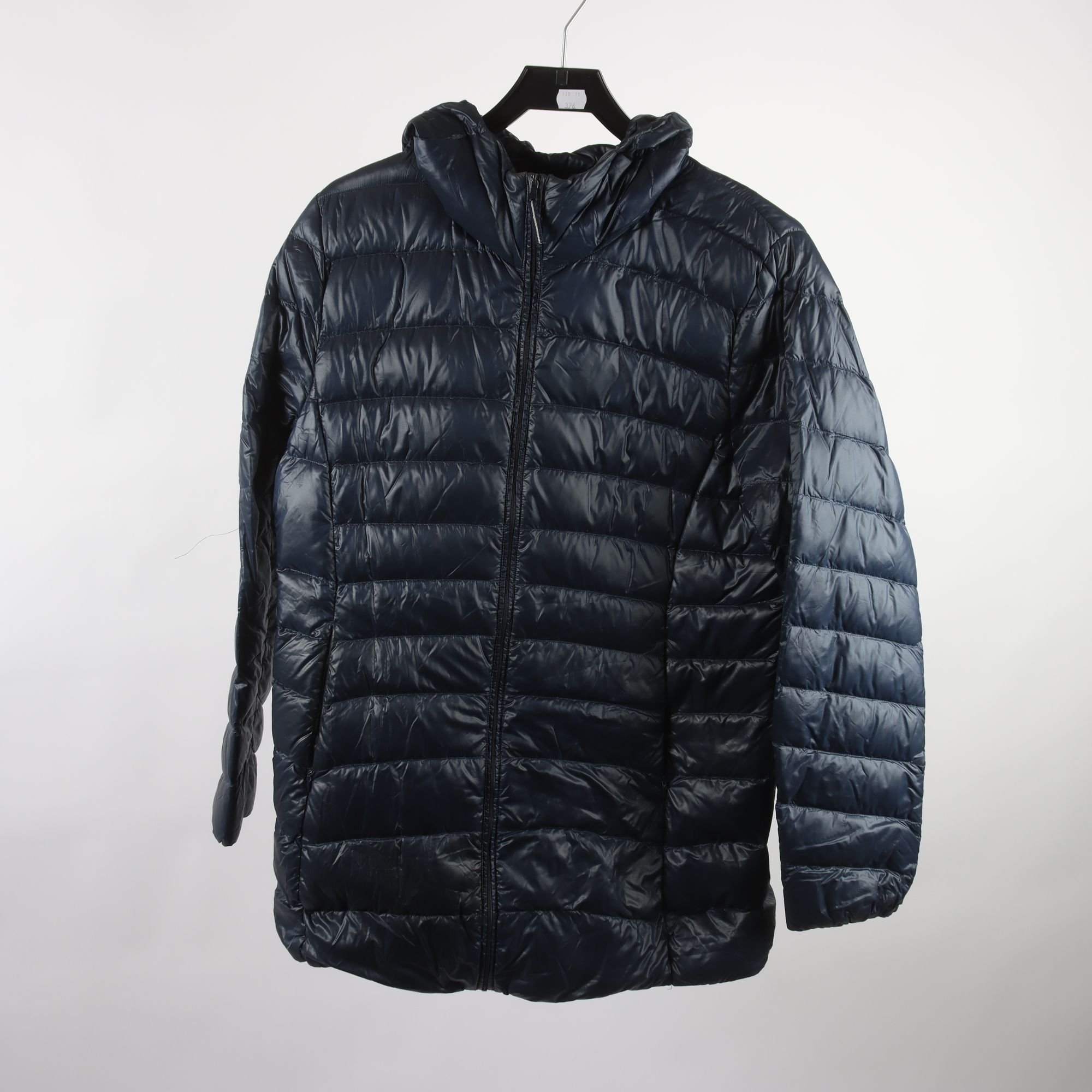 Dunjacka, Uniqlo, blå, stl. L.