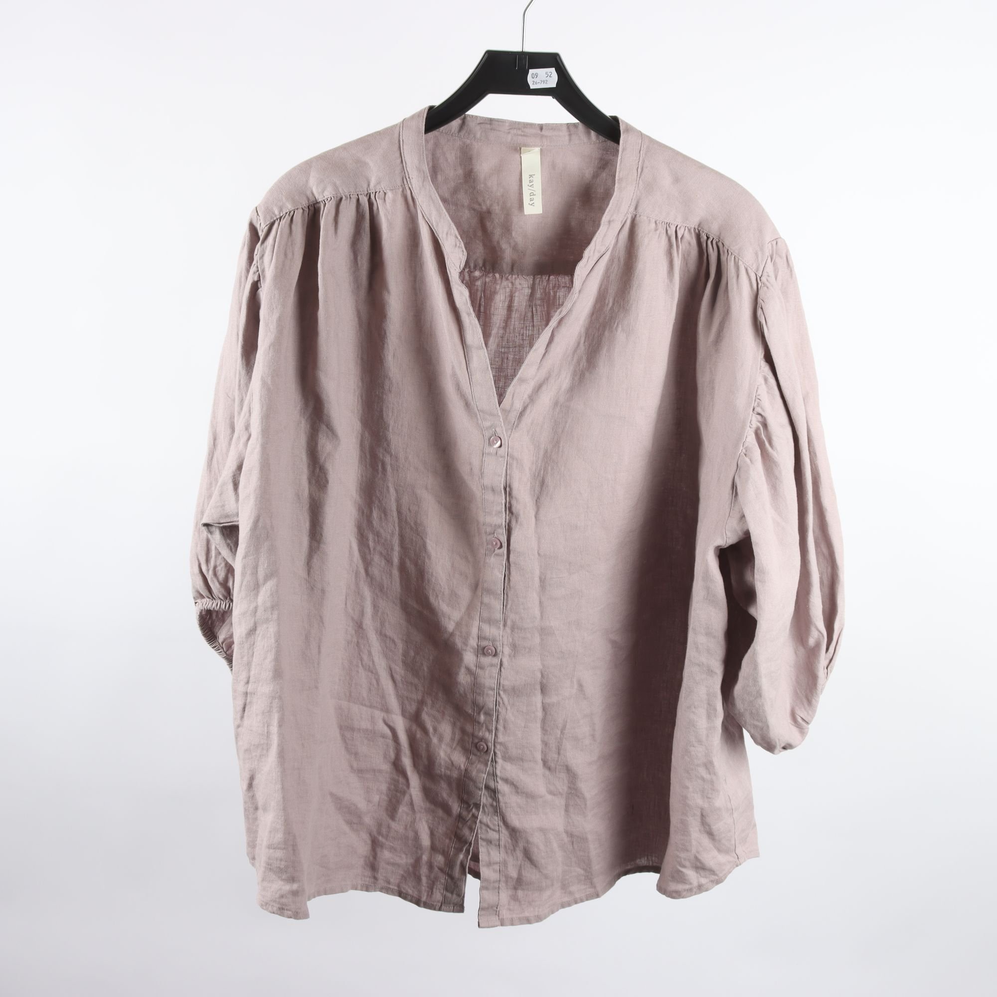 Skjorta, kay/day, 100% lin, stl.L