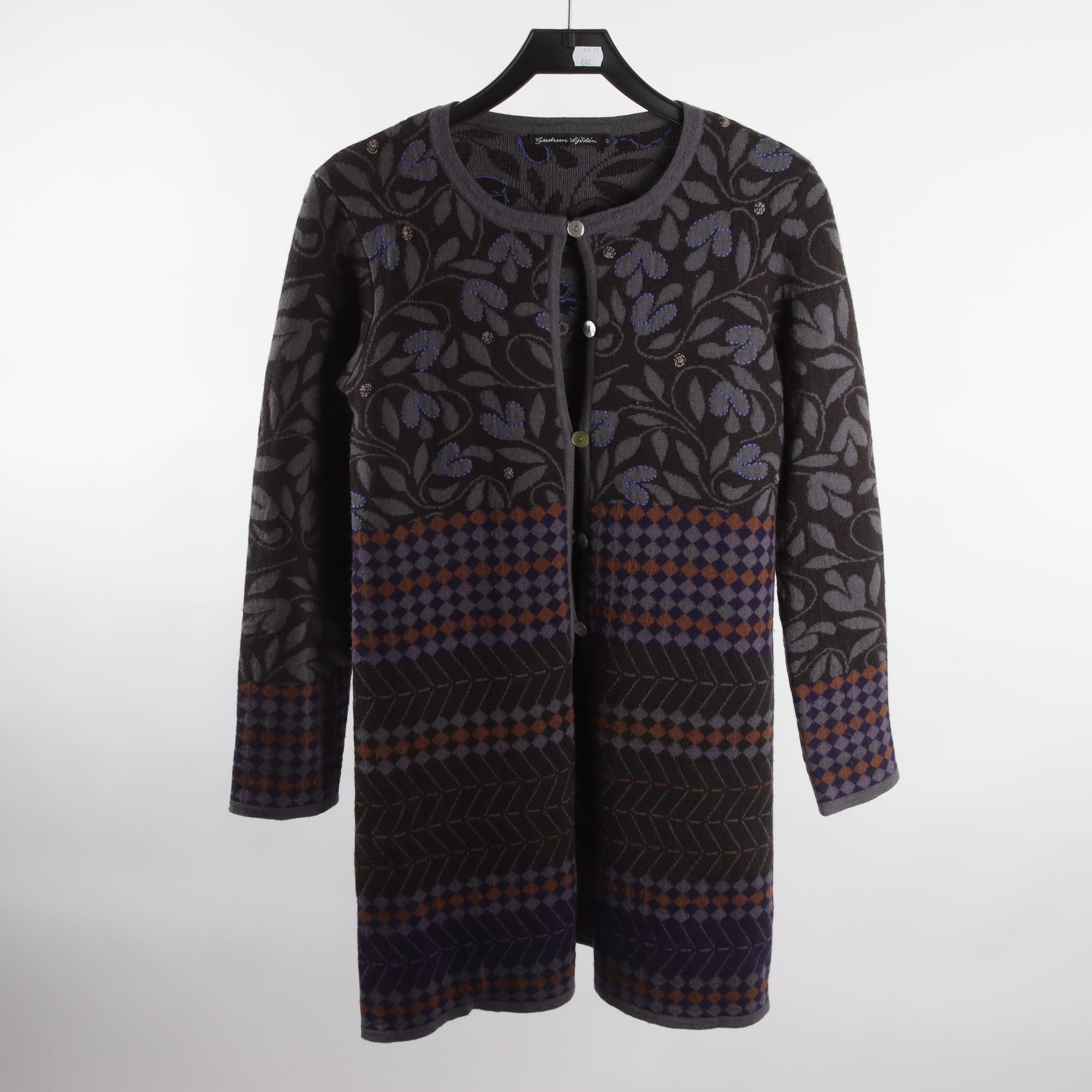 Kofta, Gudrun Sjödèn, mönstrad, stl. S