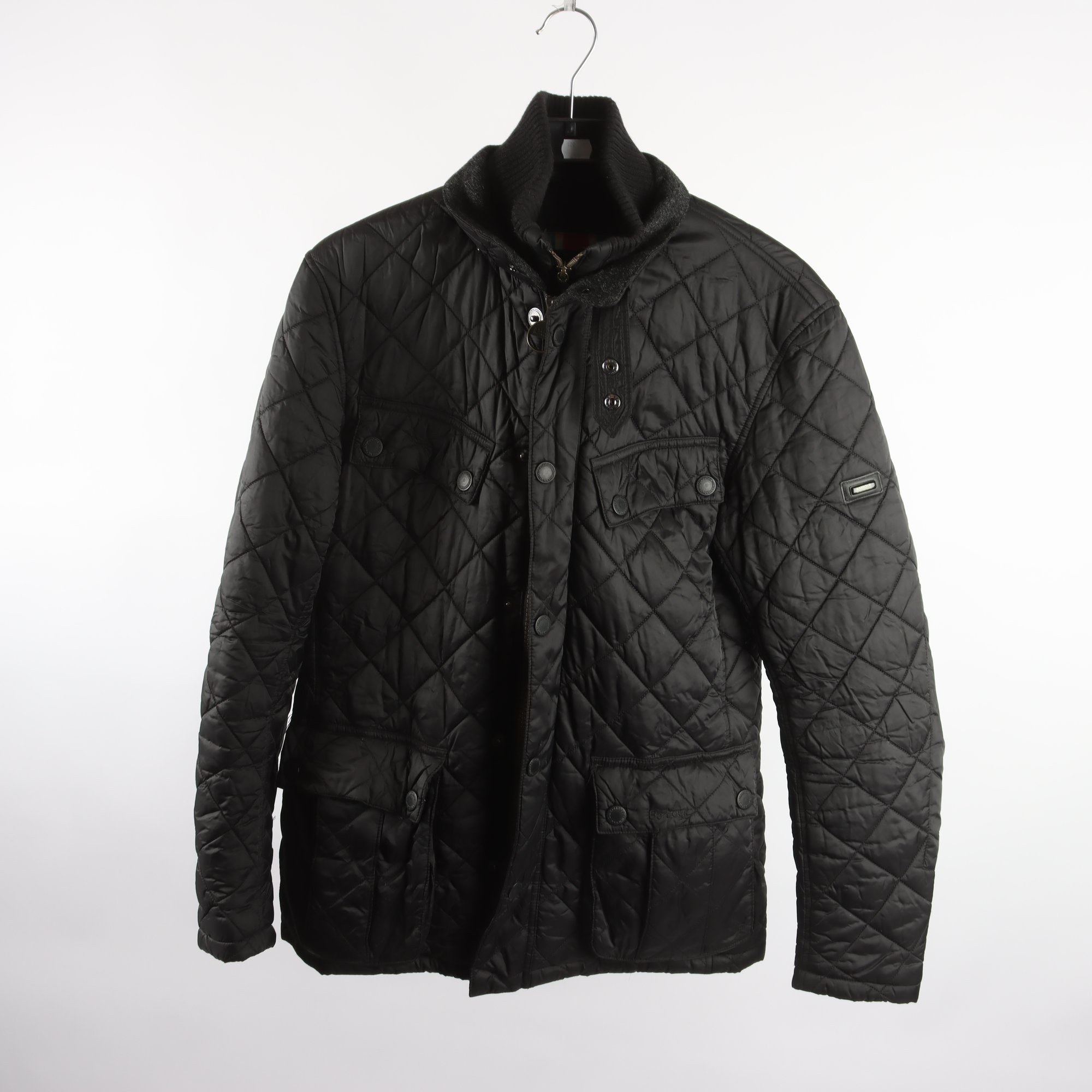 Fodrad jacka, Barbour, svart, stl. M.