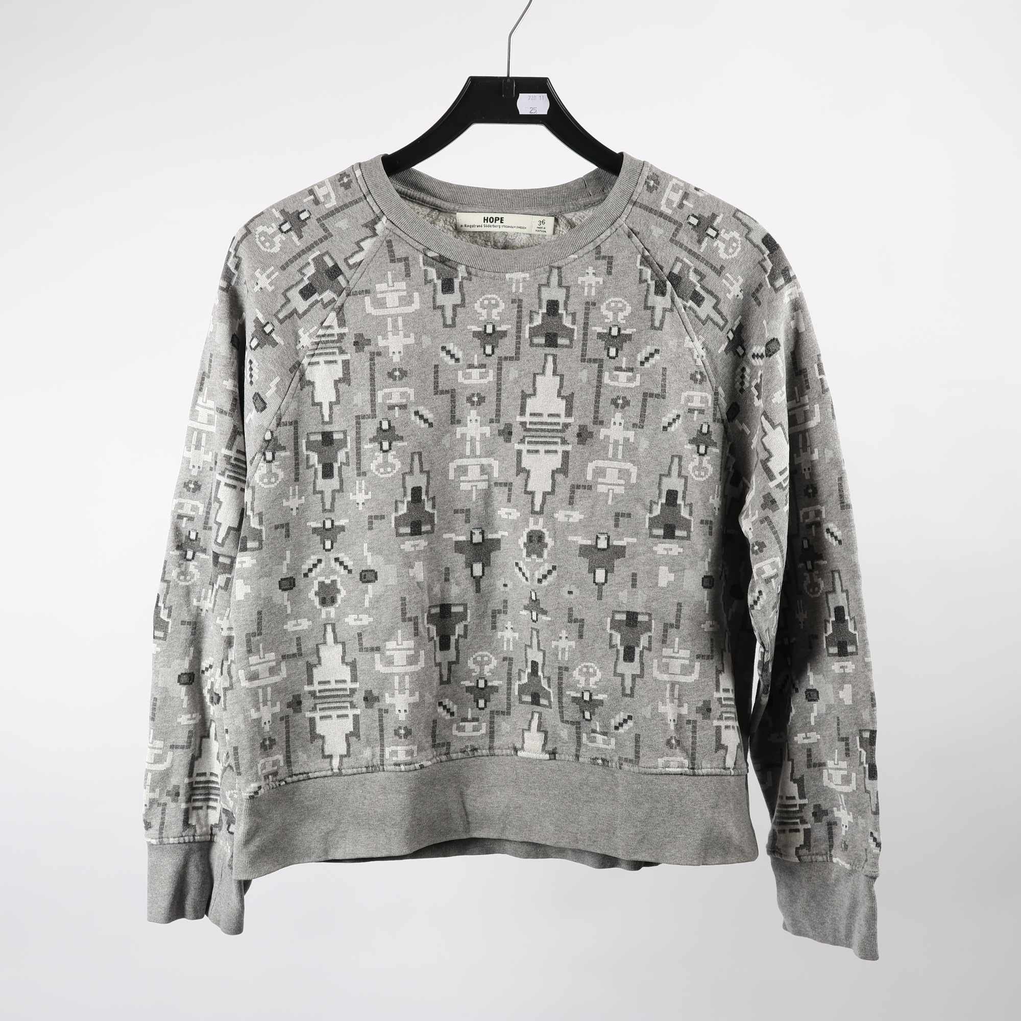 Sweatshirt, Hope, grå, stl. 36
