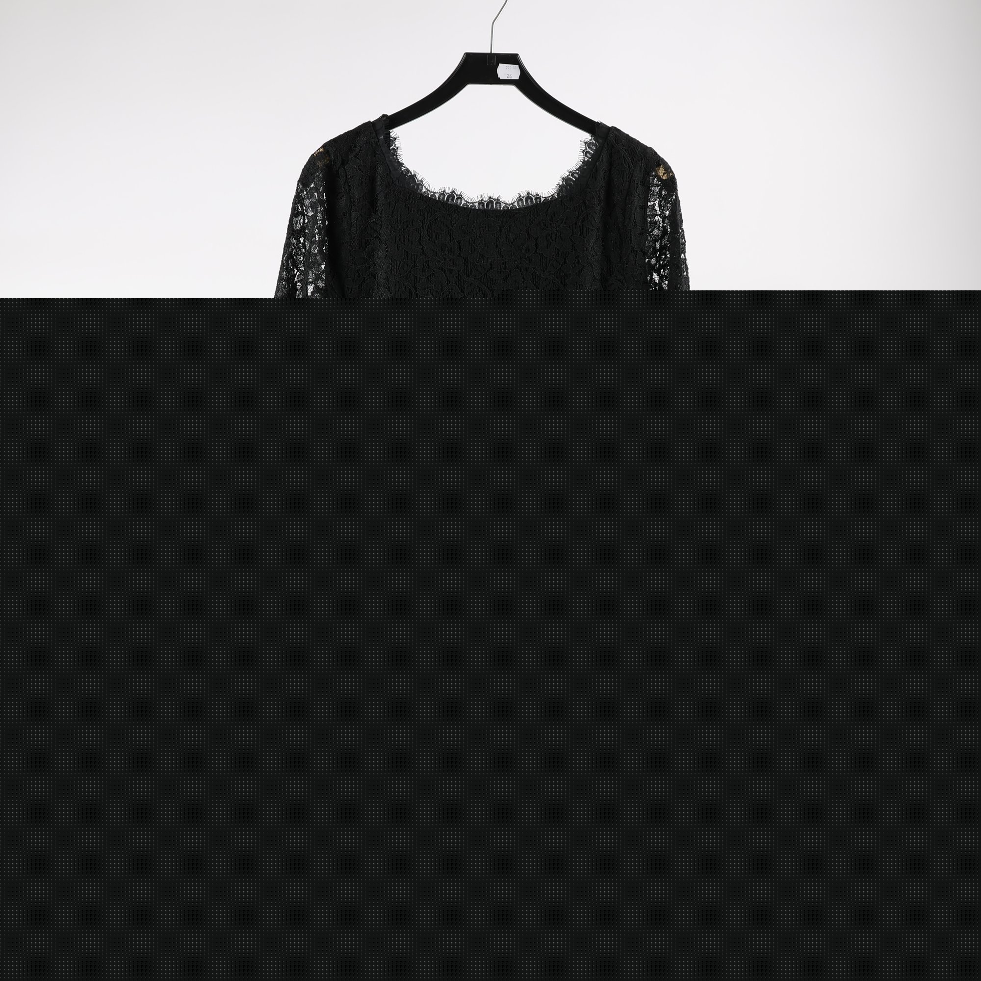 Klänning, Diane von Furtenberg, svart, stl. 14 (L)