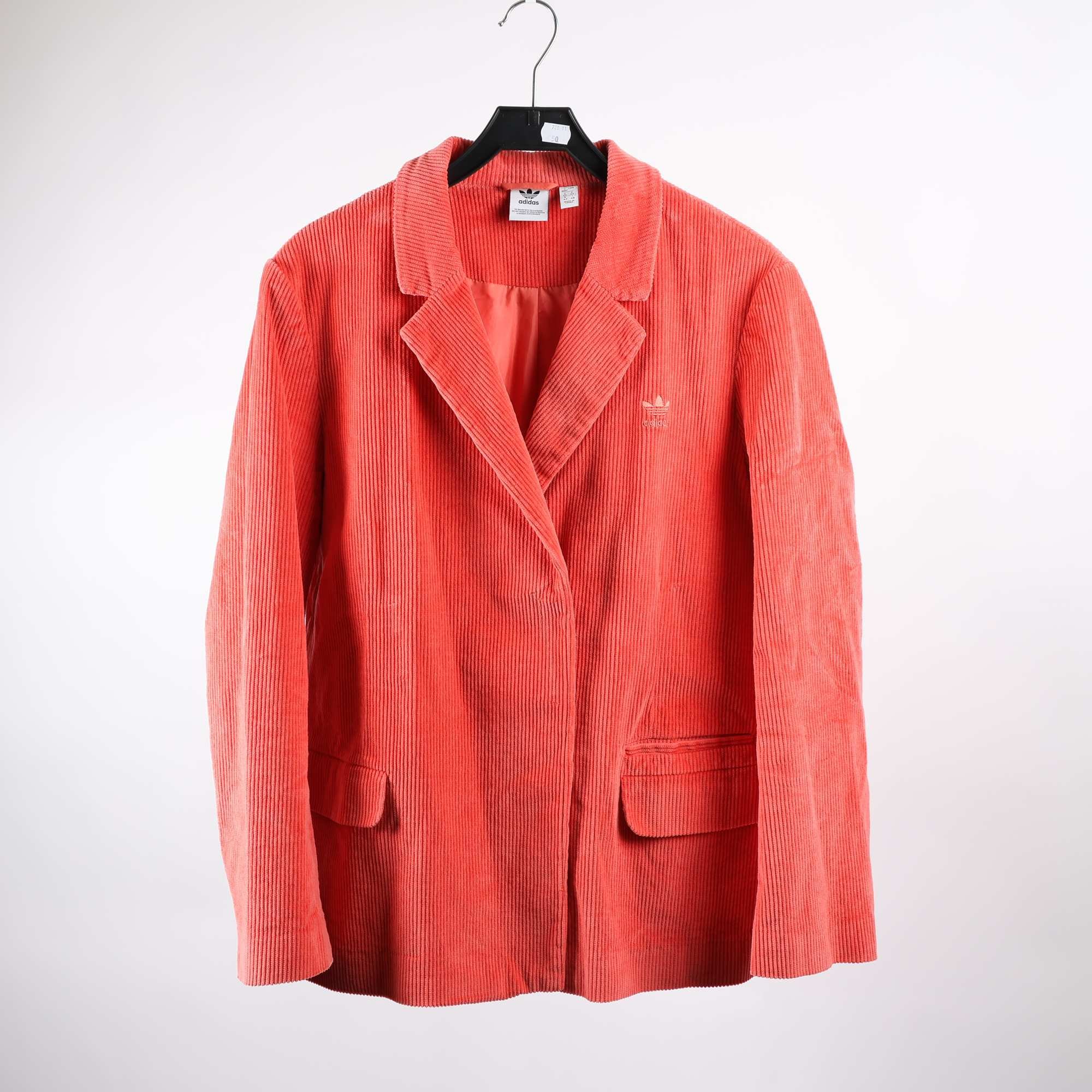 Manchesterkavaj, Adidas, ljusröd, stl. 42
