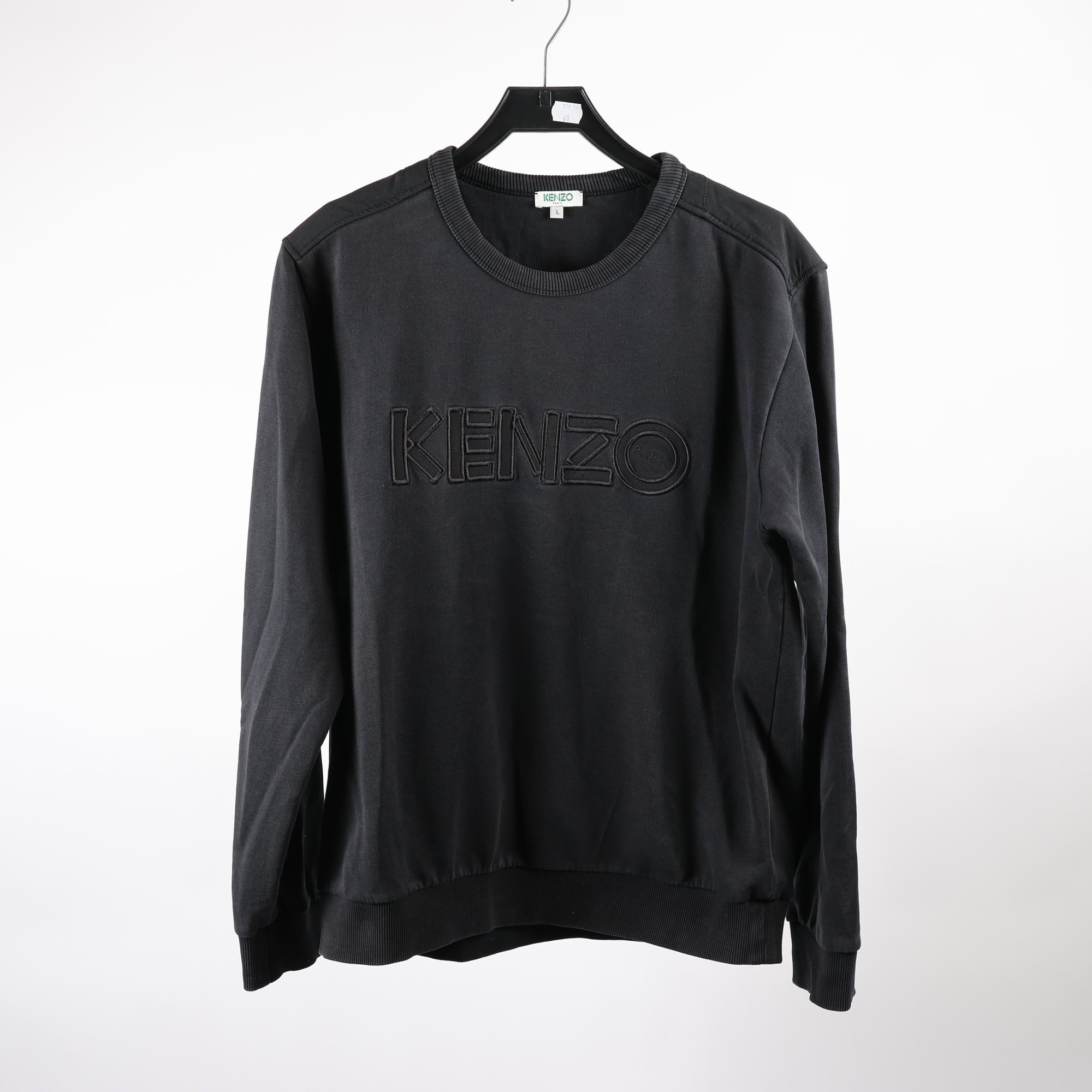 Sweatshirt, Kenzo, svart, stl. L