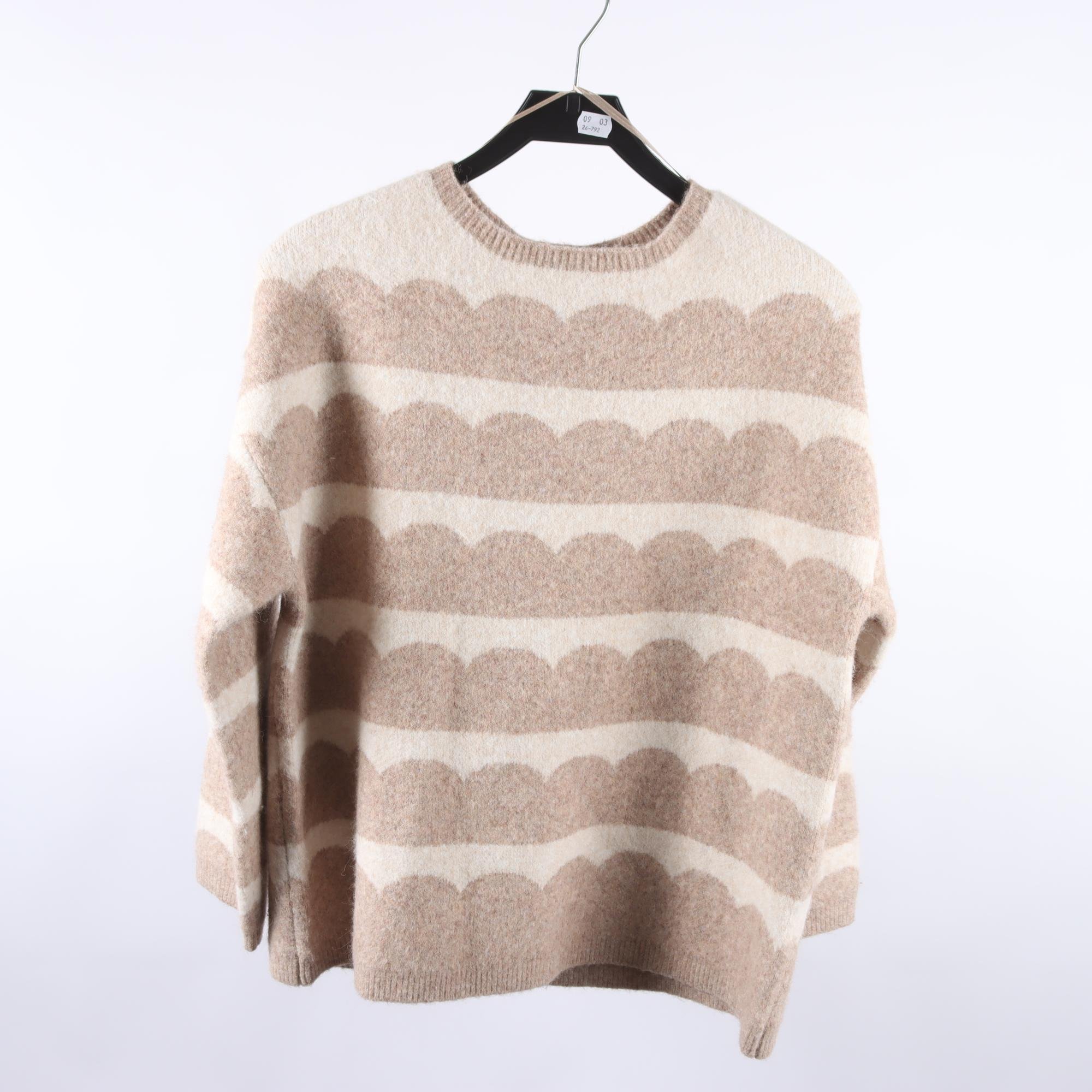 Stickad tröja, Indiska, stl. M