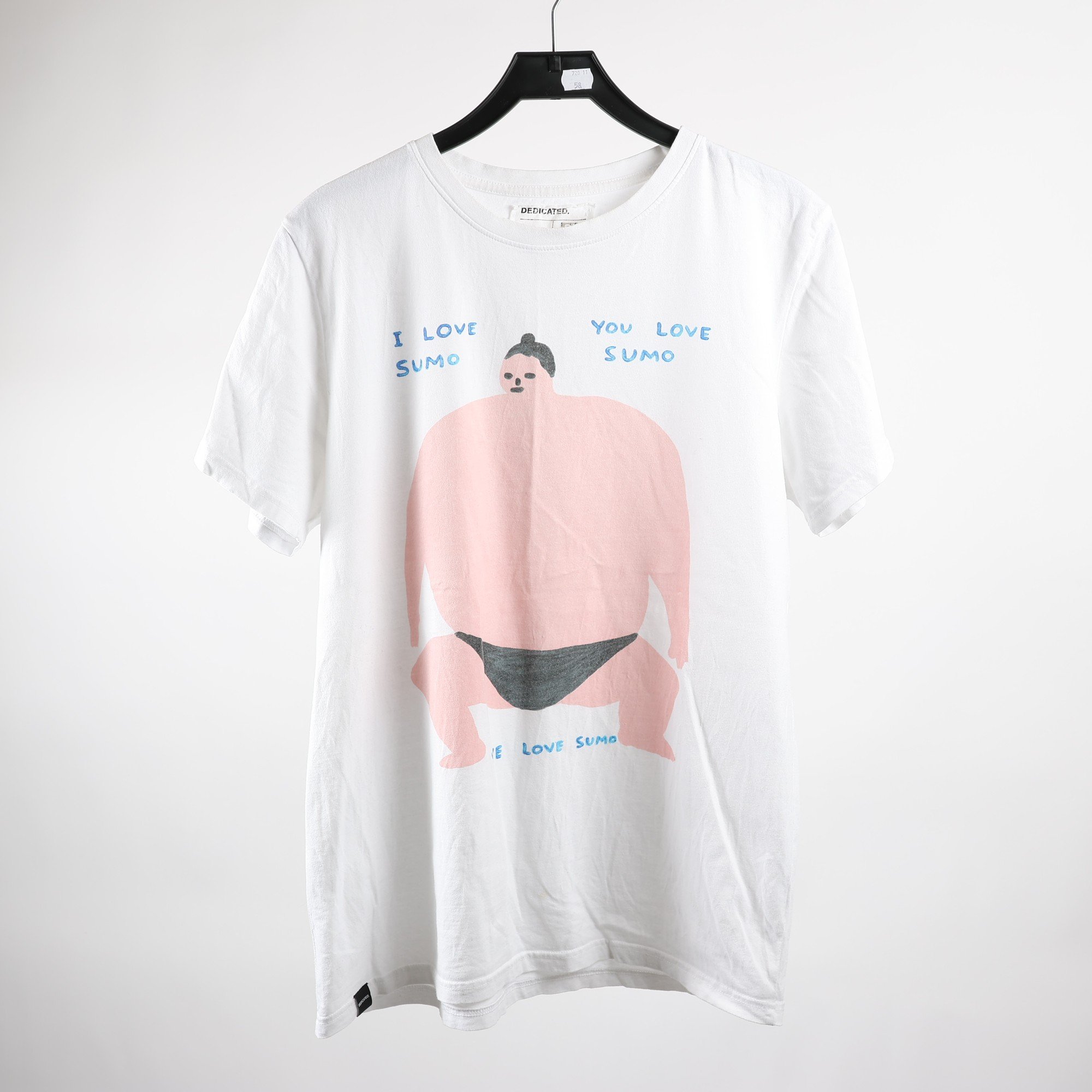 T-shirt, Dedicated, vit, stl. L