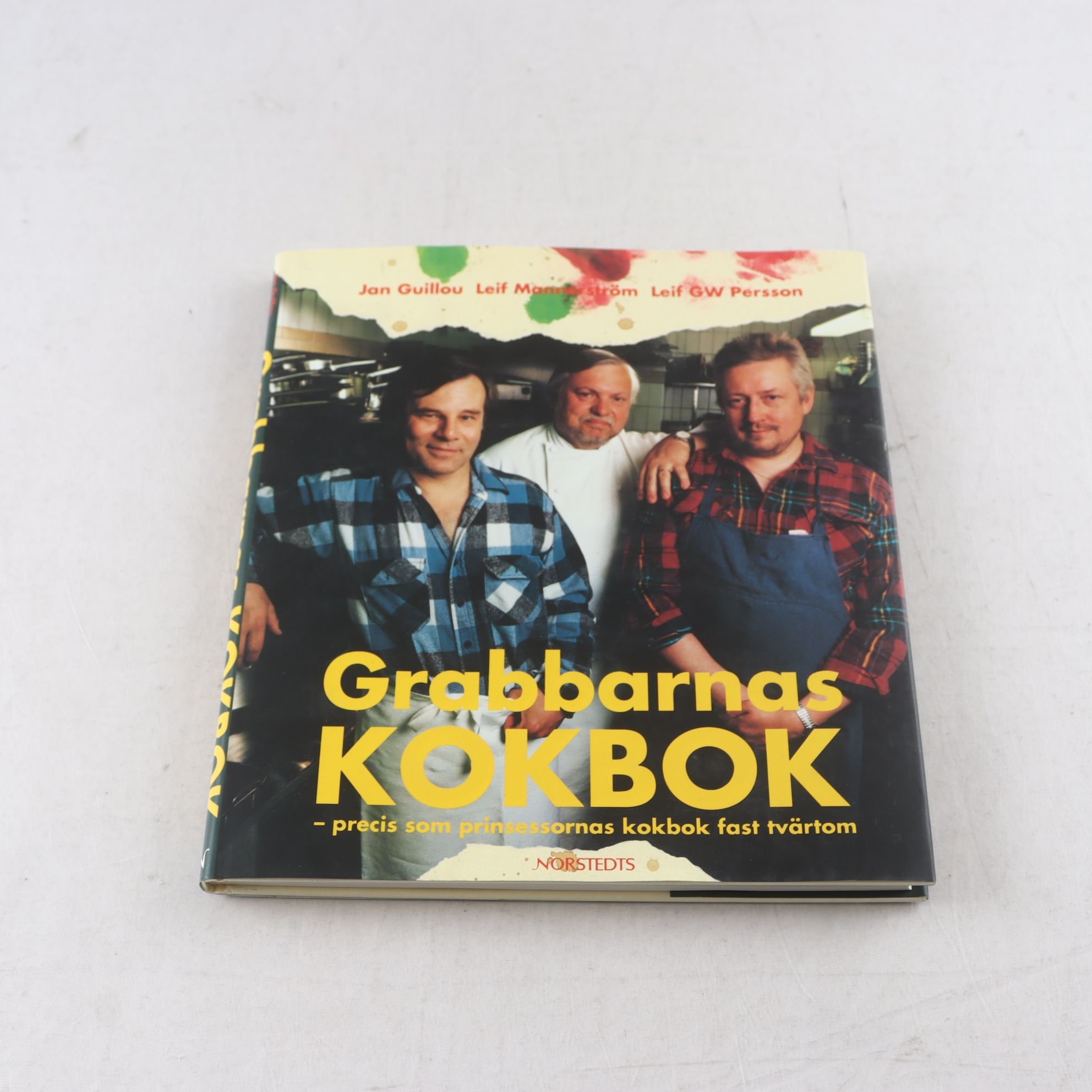 Jan Guillou, Leif Mannerström & Leif GW Persson, Grabbarnas kokbok