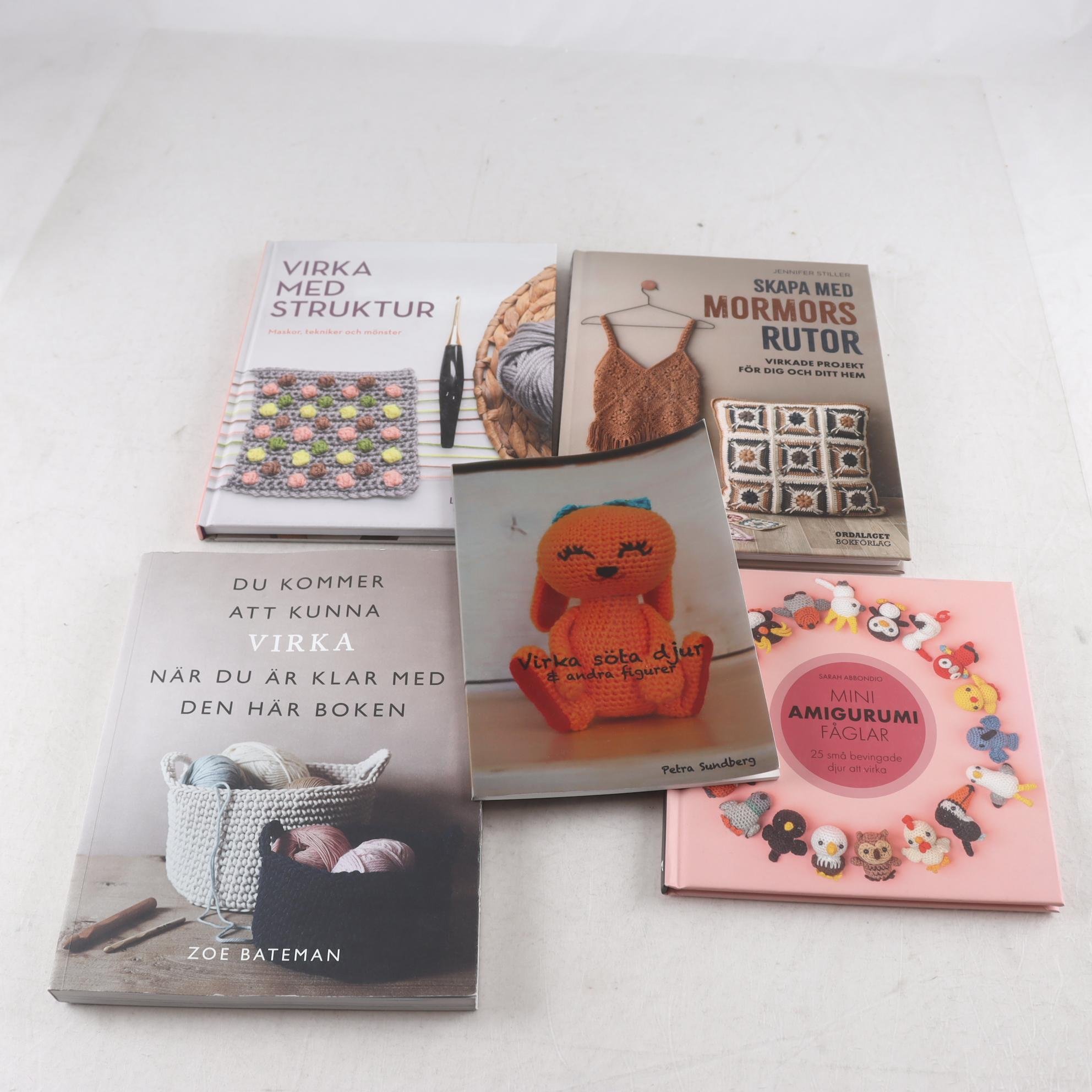 Virkning, bokpaket med 5 volymer