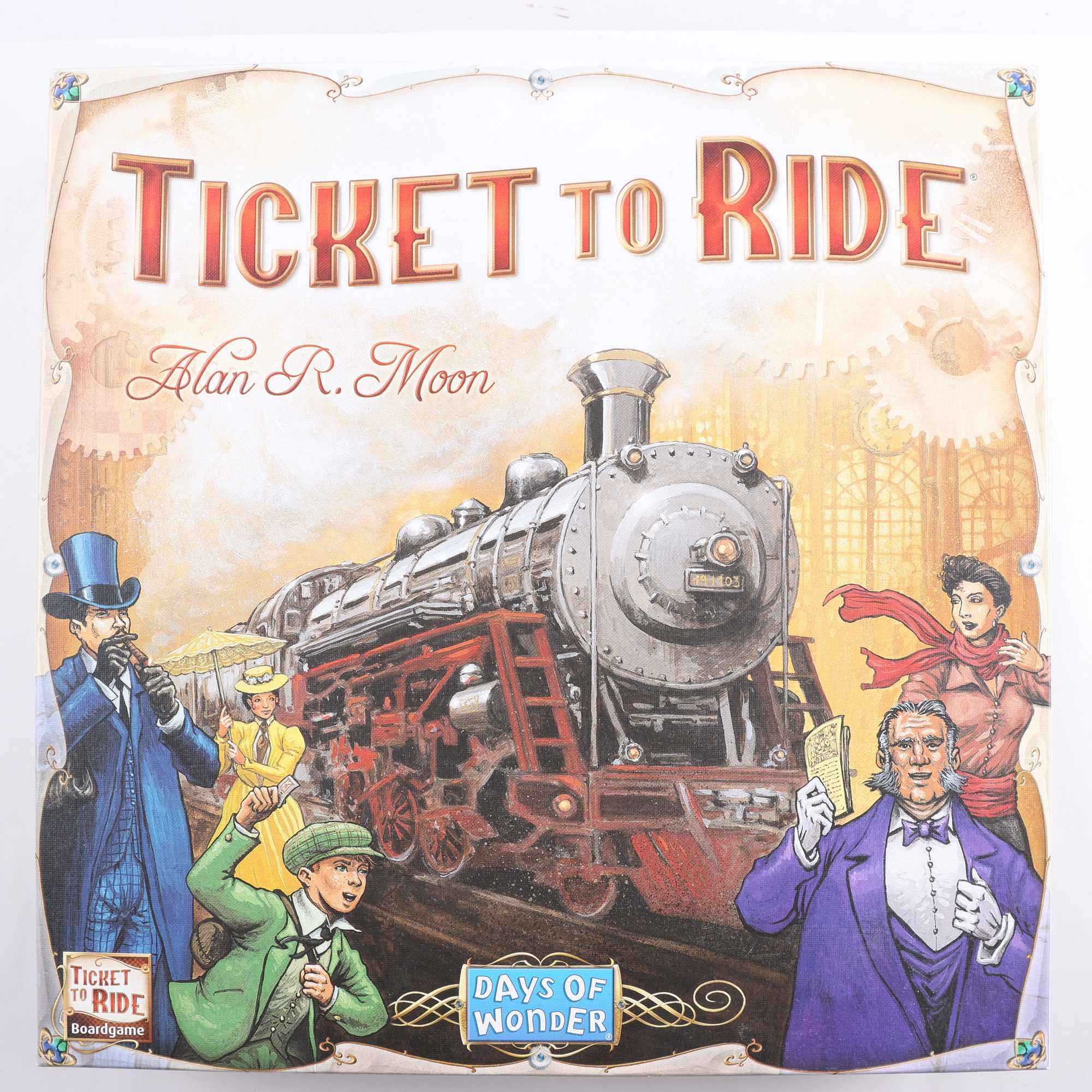 Spel, Ticket to ride, days of wonder.