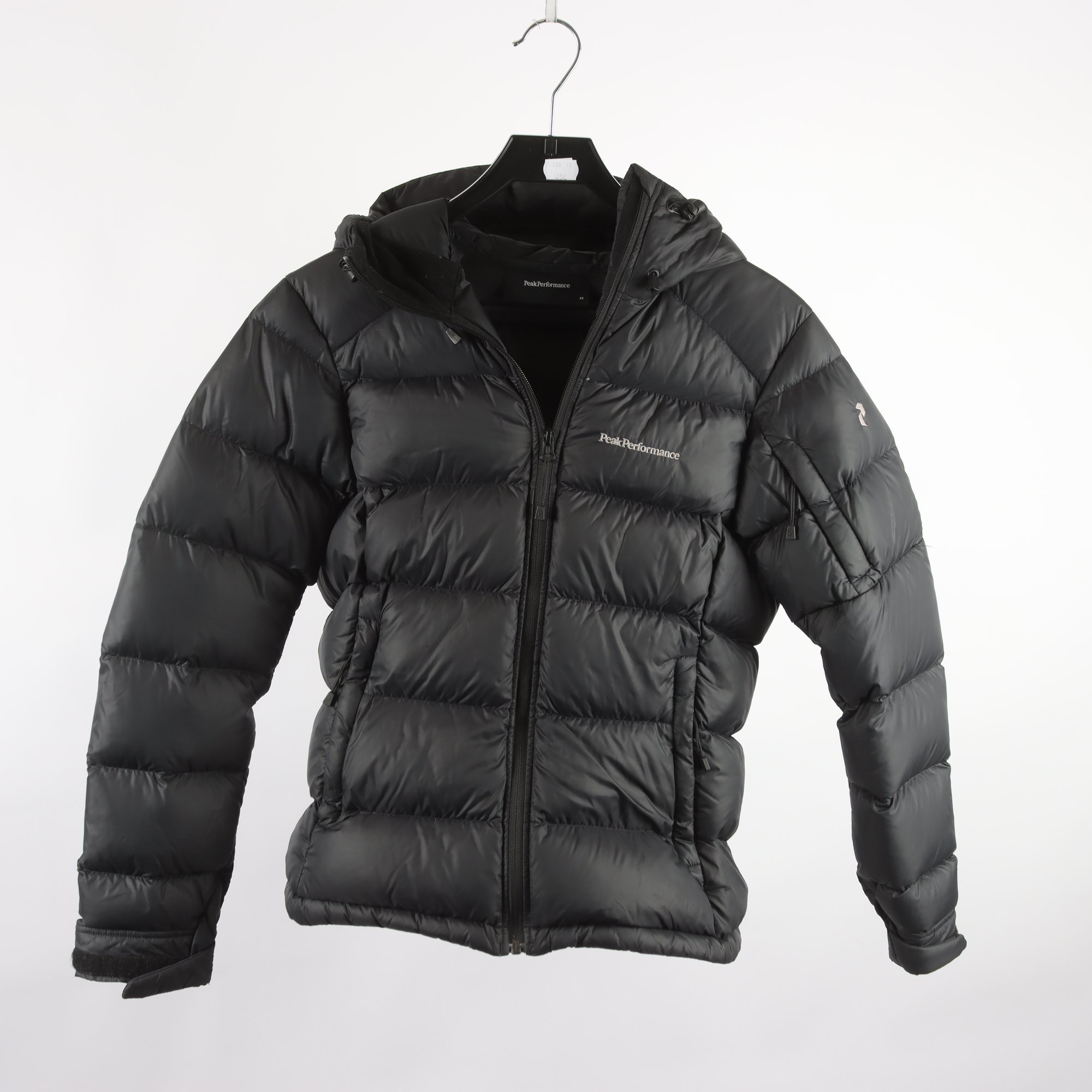 Dunjacka, Peak Performance, svart, stl. XS.