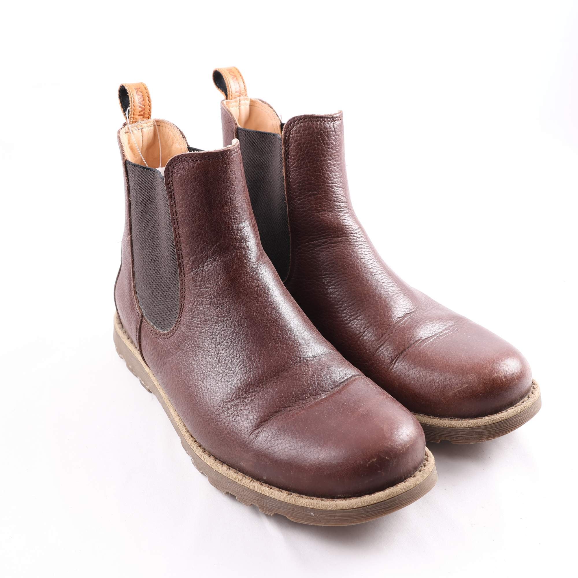 Boots, Kavat, läder, stl. 40