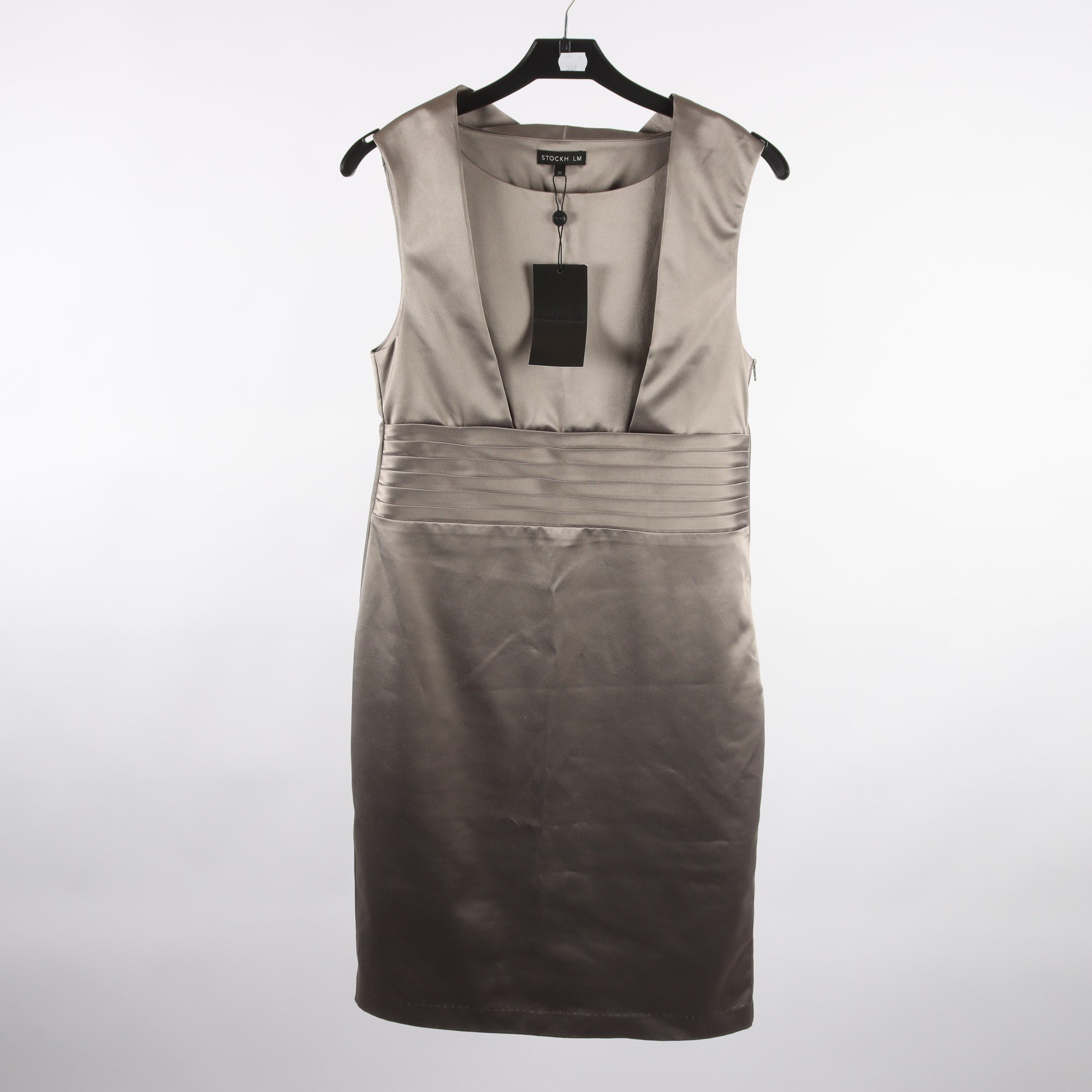 Klänning, Stockh LM, beige, stl. 36.