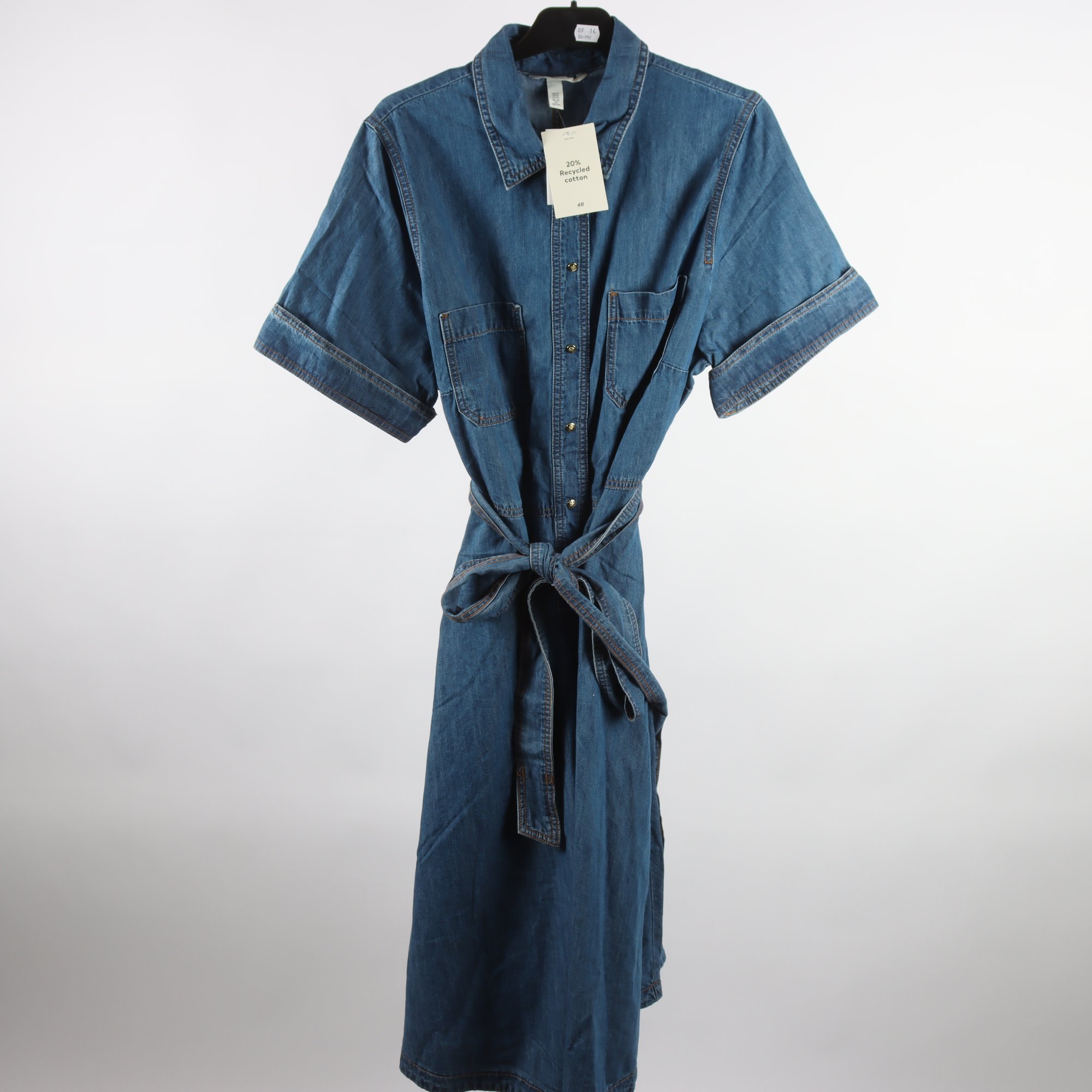 Jeansklänning, H&M, stl. XL