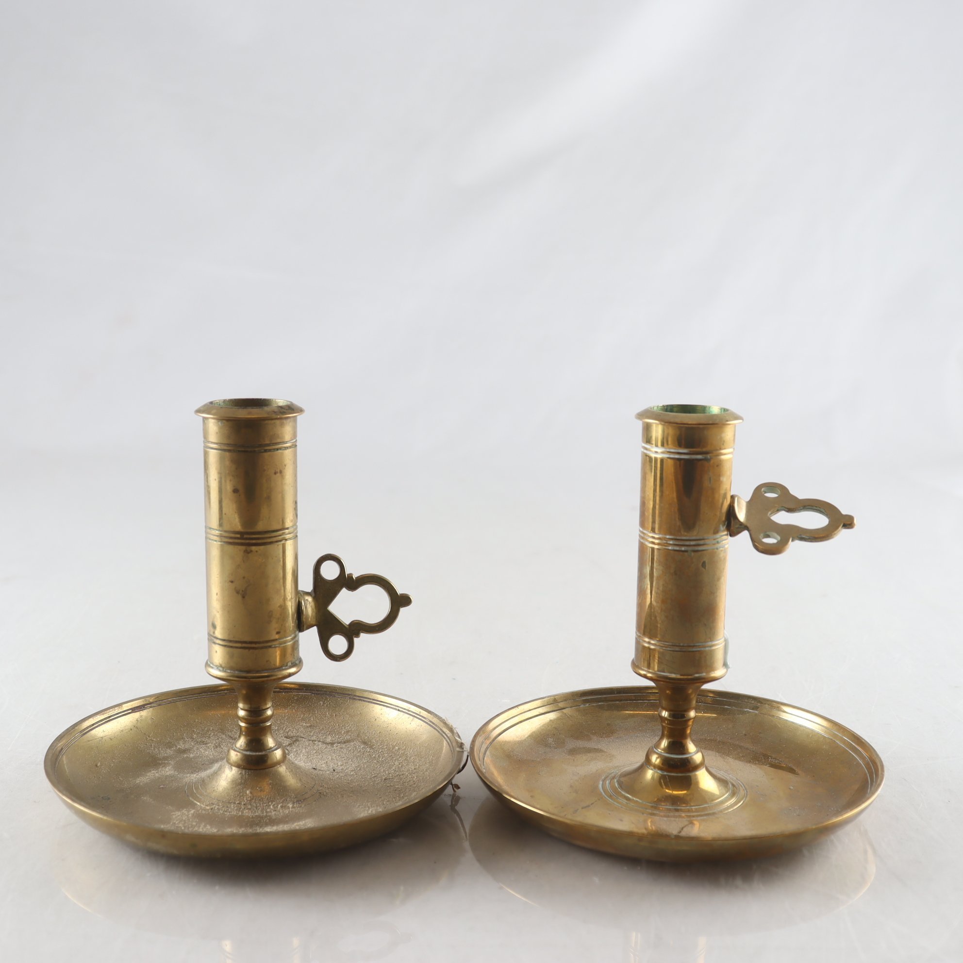 Nattljusstakar, mässing, Skultuna