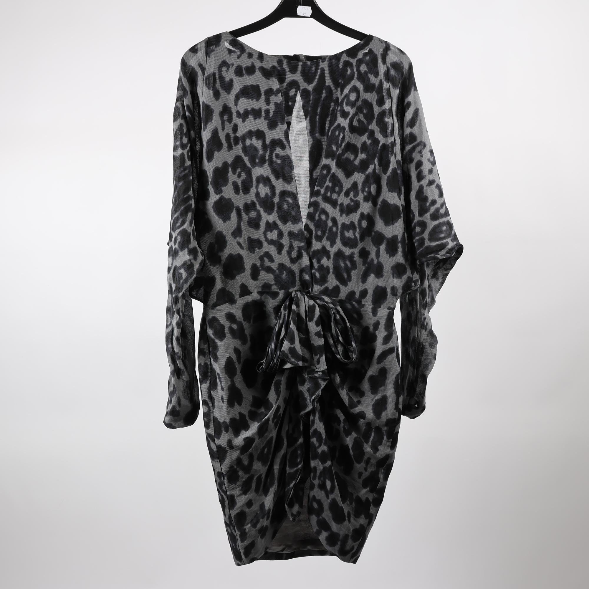 Klänning, By Malene Birger, grå, mönstrad, stl. 36