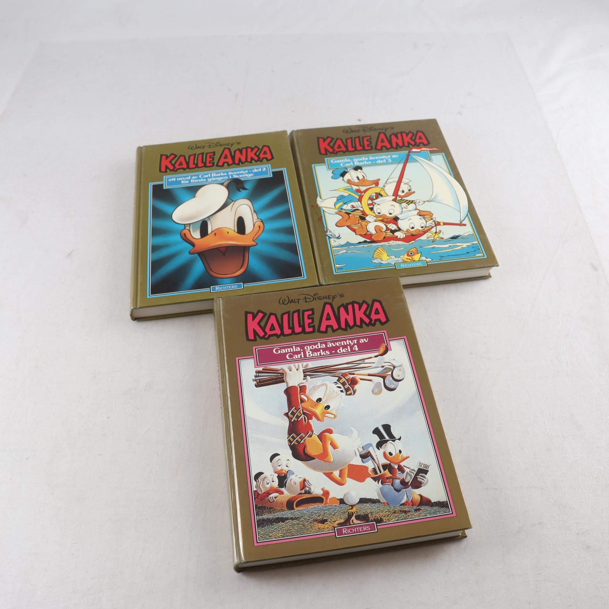 Kalle Ankas guldbok, Del, 2, 3 & 4
