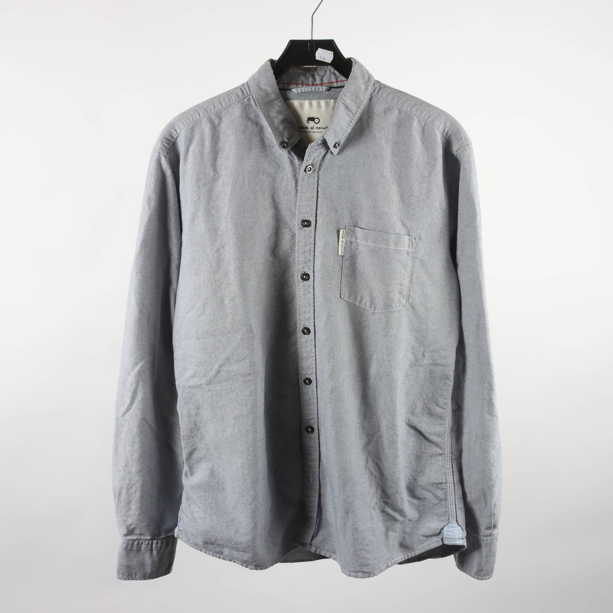 Skjorta, Moods of Norway, blå, stl. XL