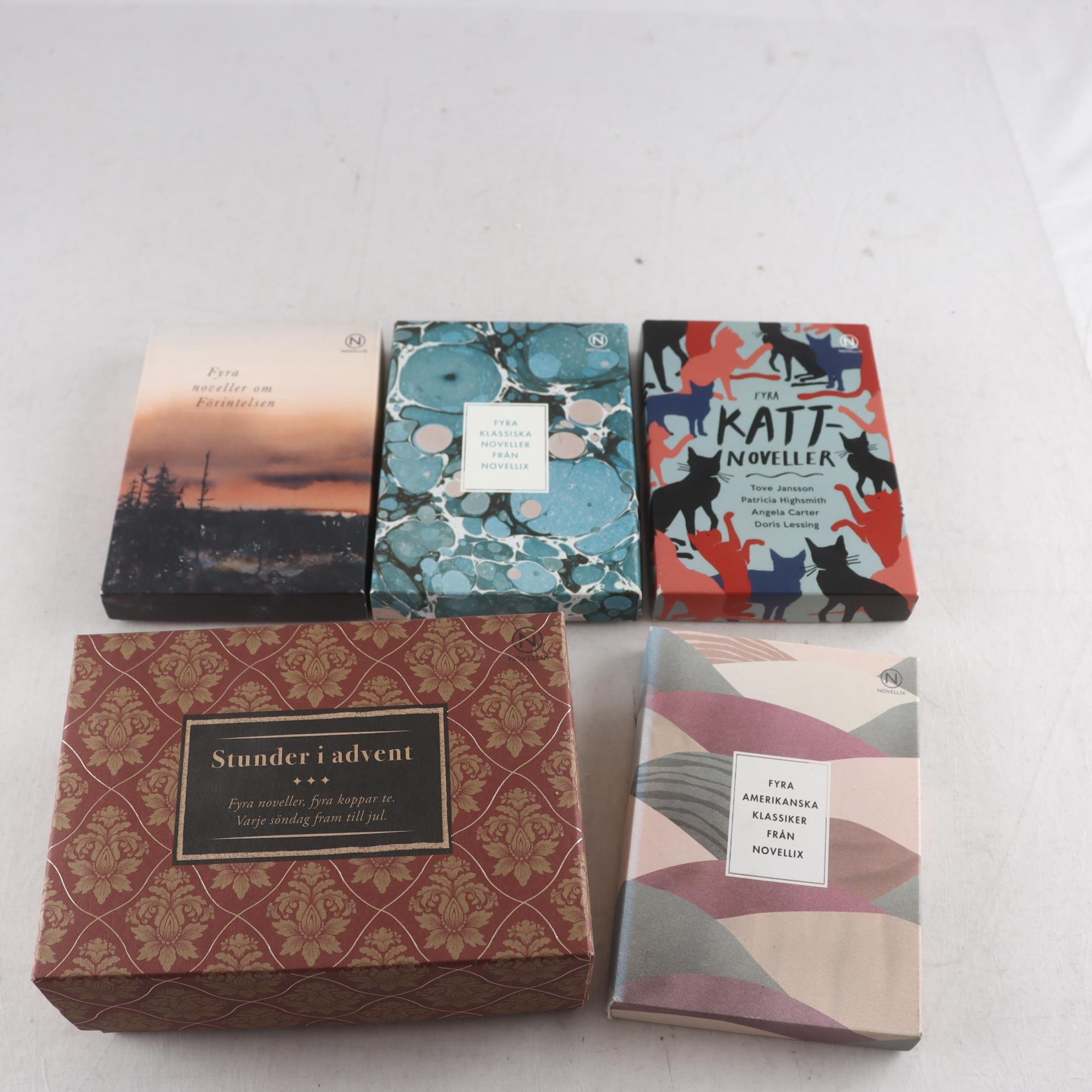 Novellix, paket med 5 novellådor