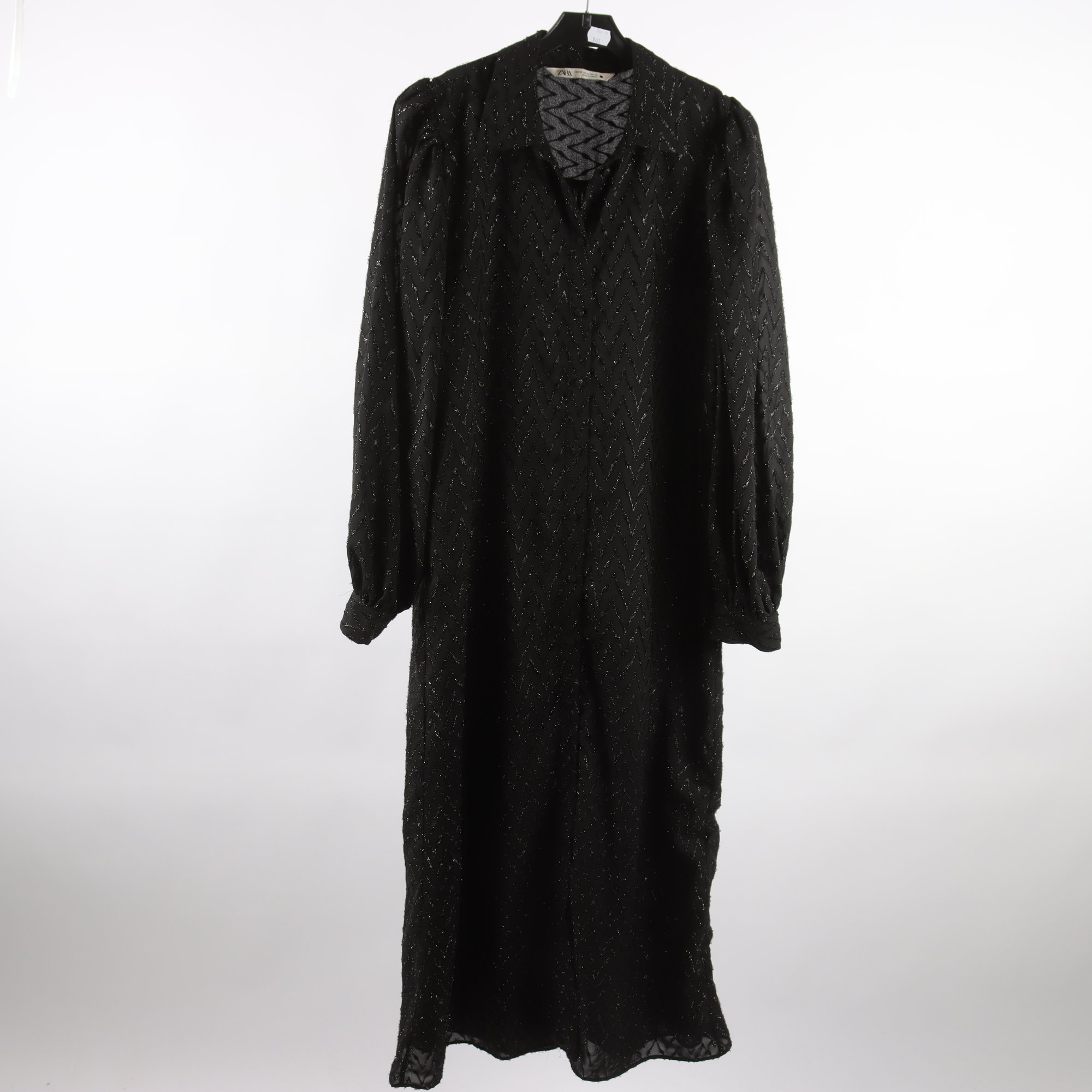 Klänning, Zara, svart, stl. M