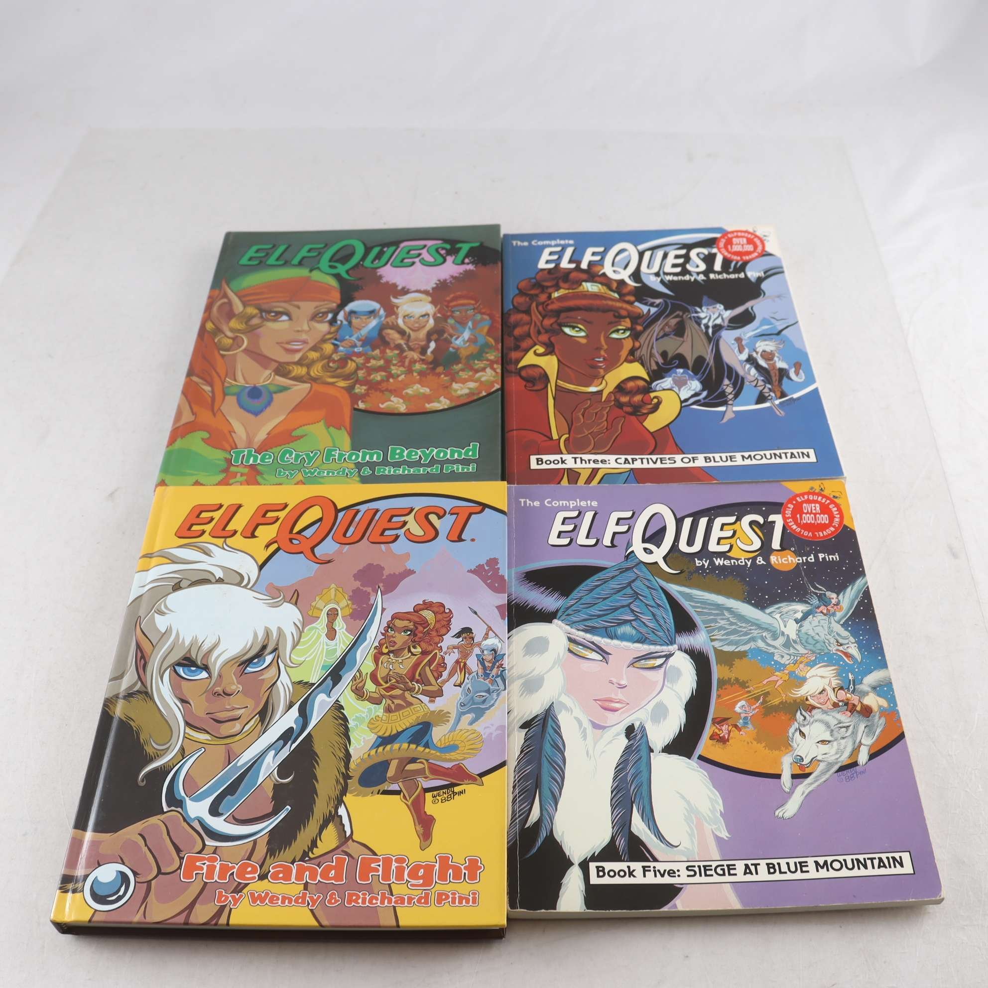 Wendy & Richard Pini, Elfquest, Book 1, 3, 5 & 7
