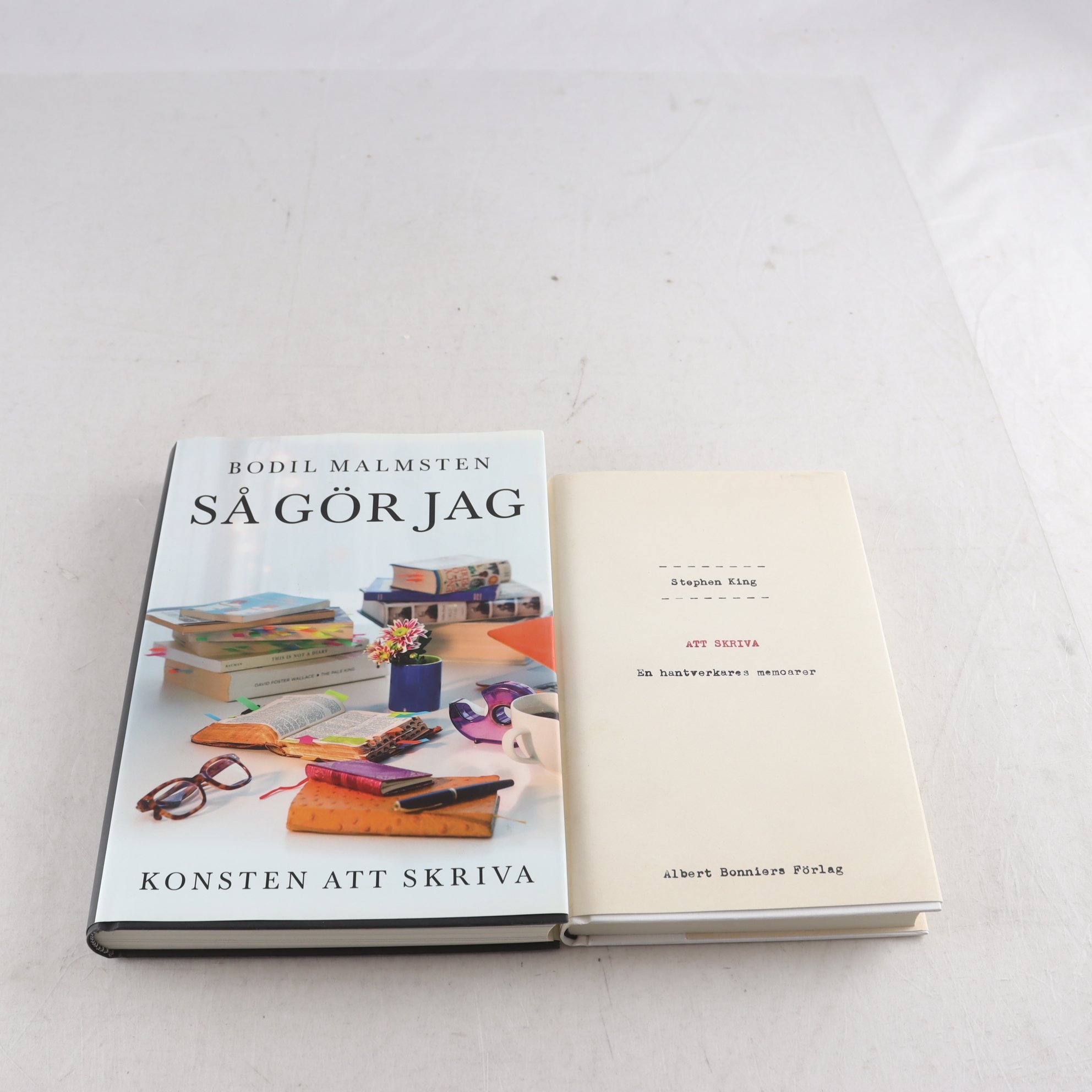 Stephen King, Att skriva + Bodil Malmsten, Så gör jag