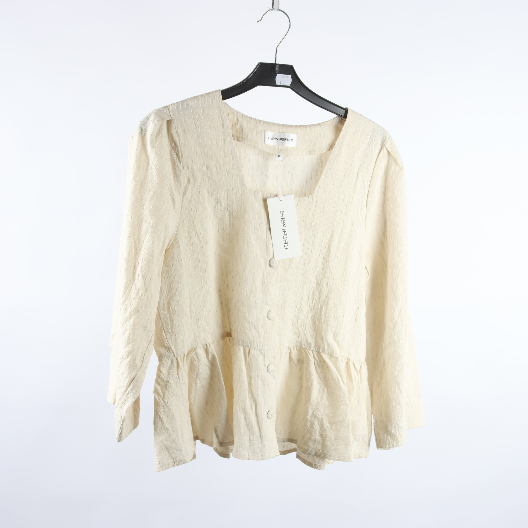 Blus, Carin Wester, offwhite, stl. 40
