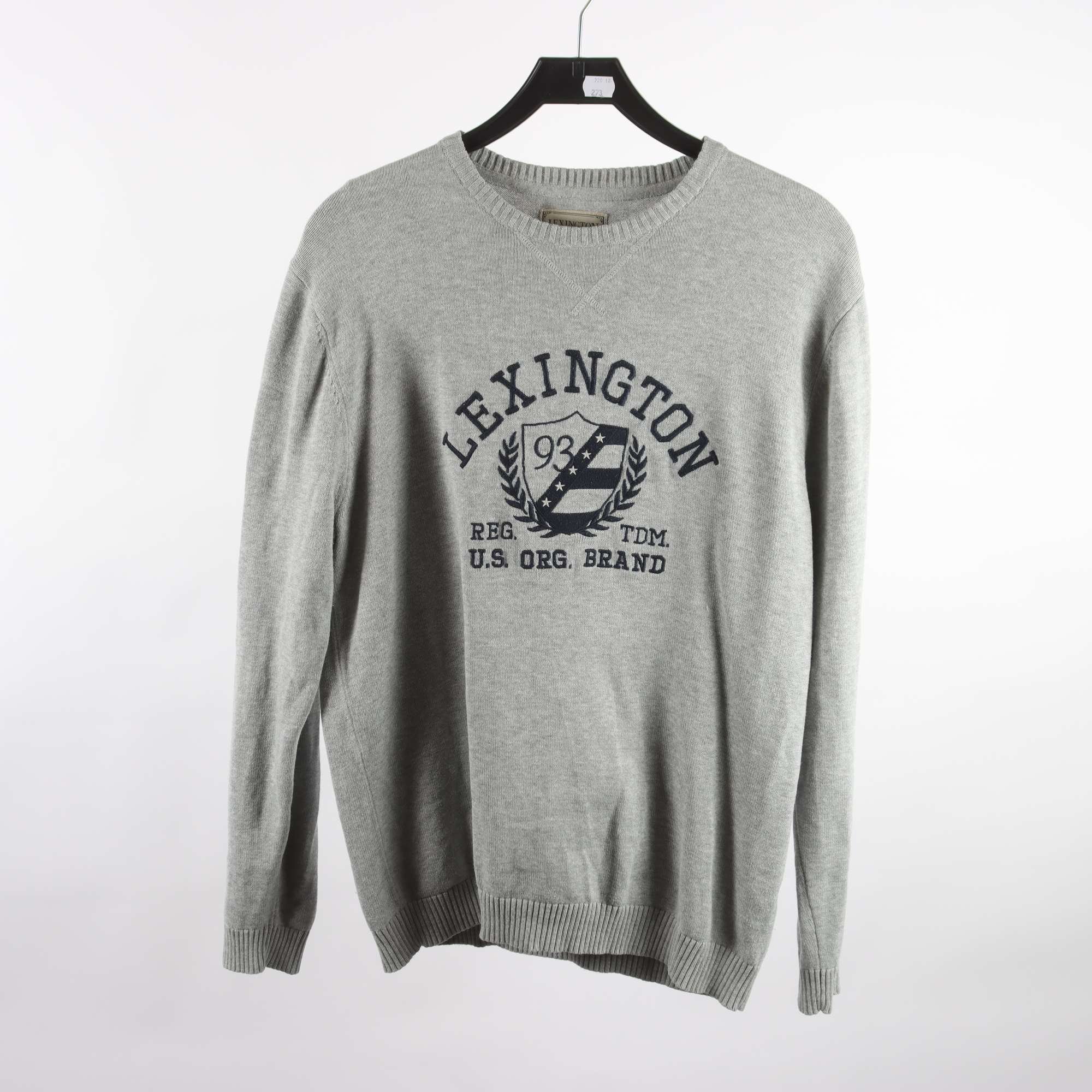 Tröja, Lexington, grå, stl. XL