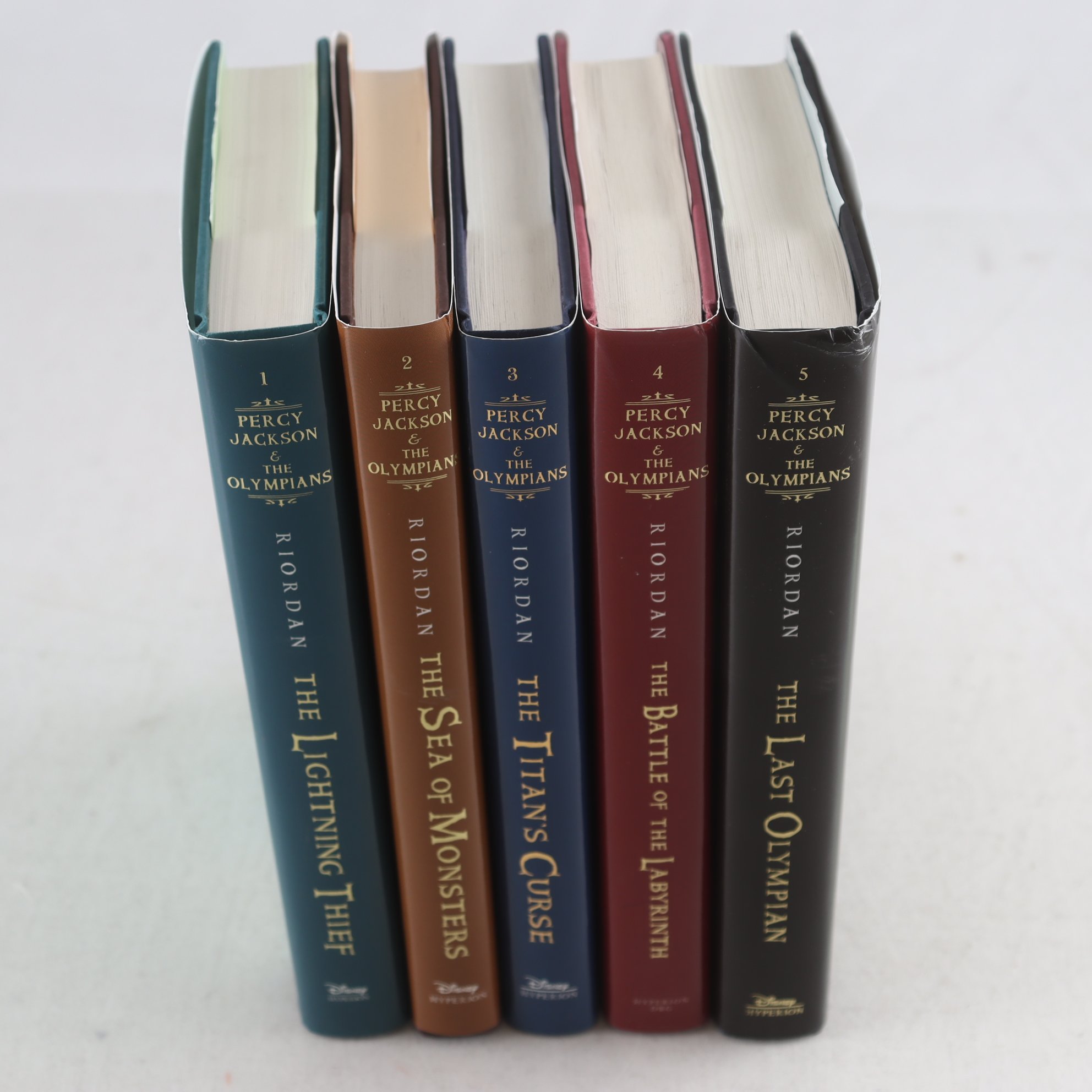 Rick Riordan, Percy Jackson and the Olympians, Book 1-5