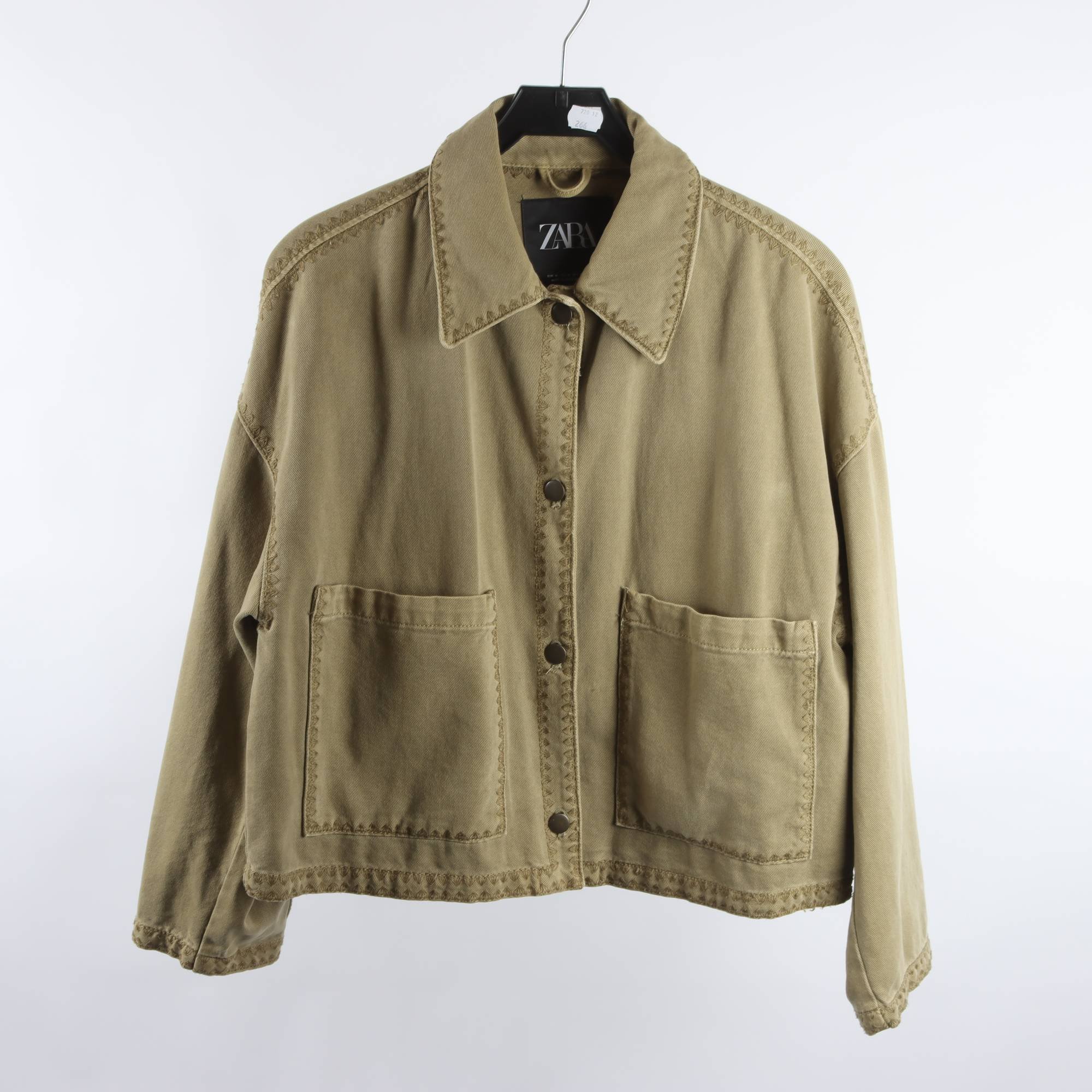 Vårjacka, Zara, grön, stl. M