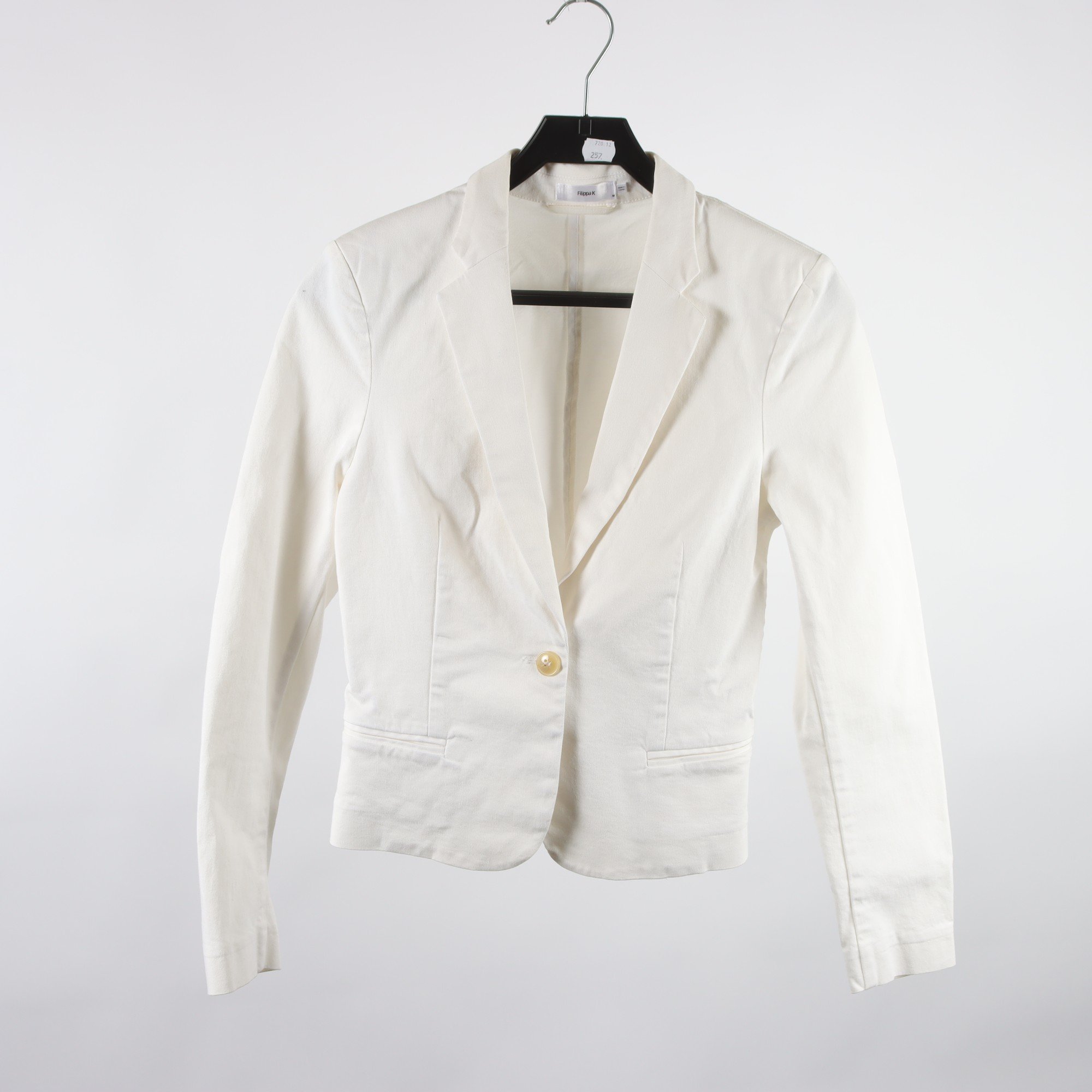 Kavaj, Filippa K, vit, stl. M