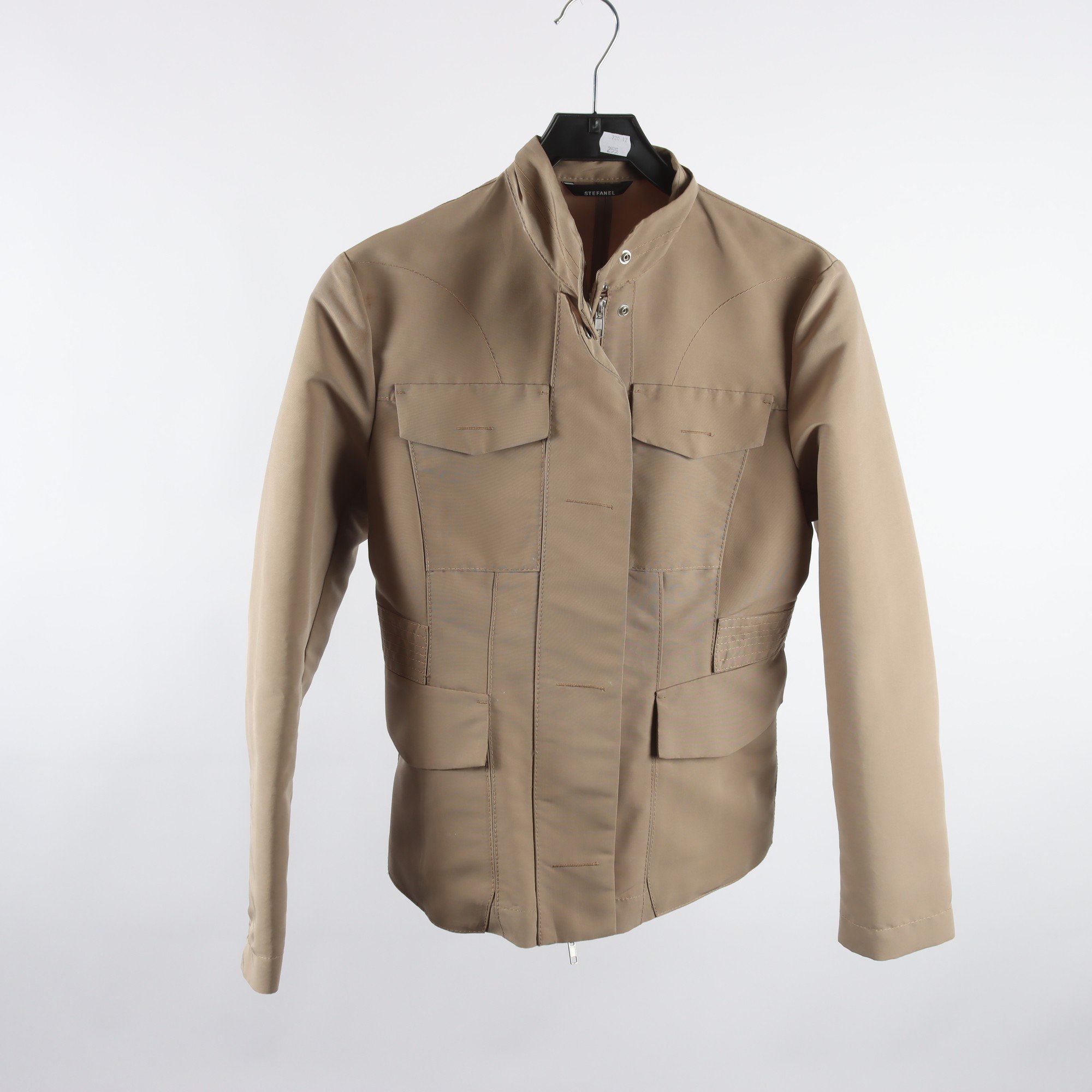 Vårjacka, Stefanel, beige, stl. 38