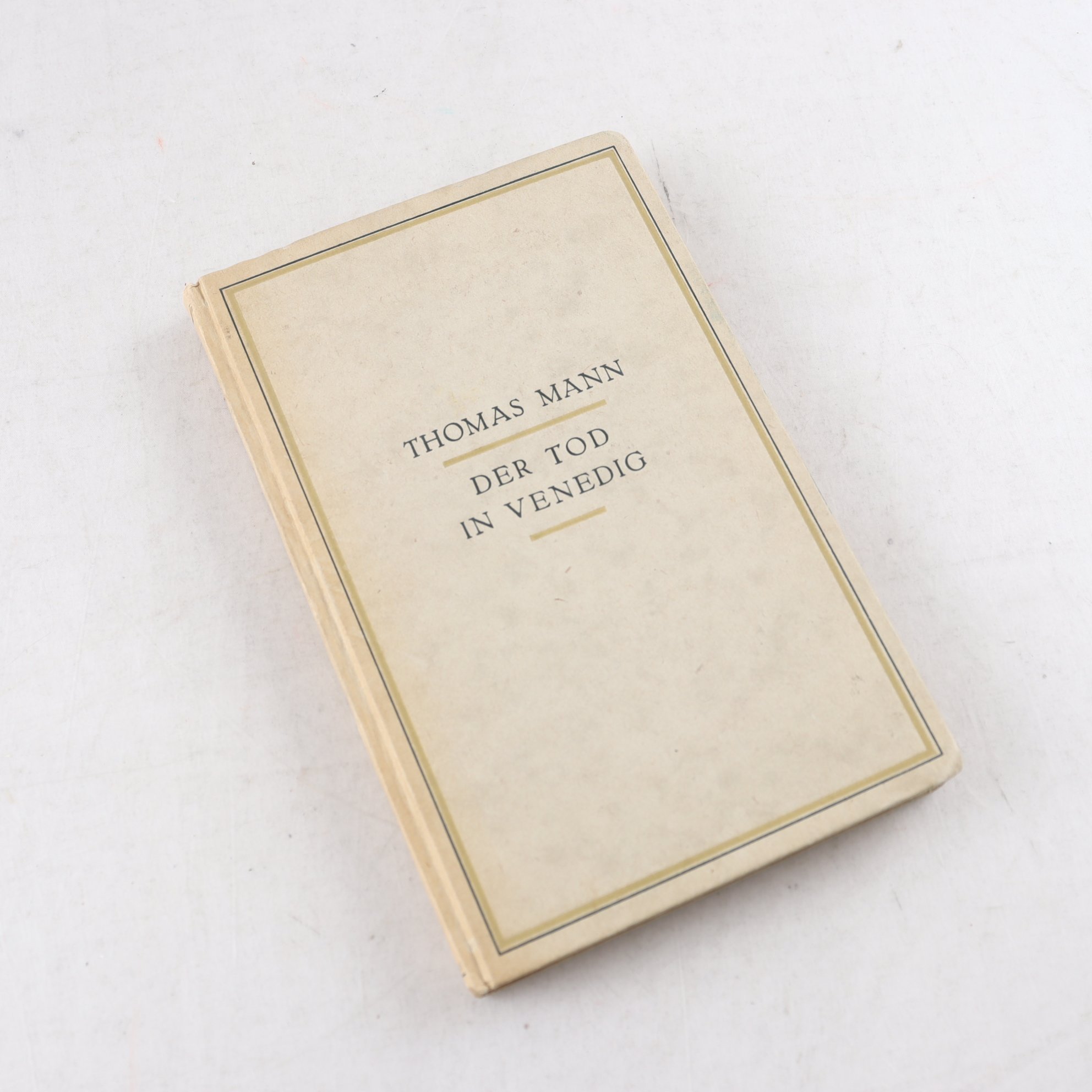 Thomas Mann, Der Tod in Venedig (1919)