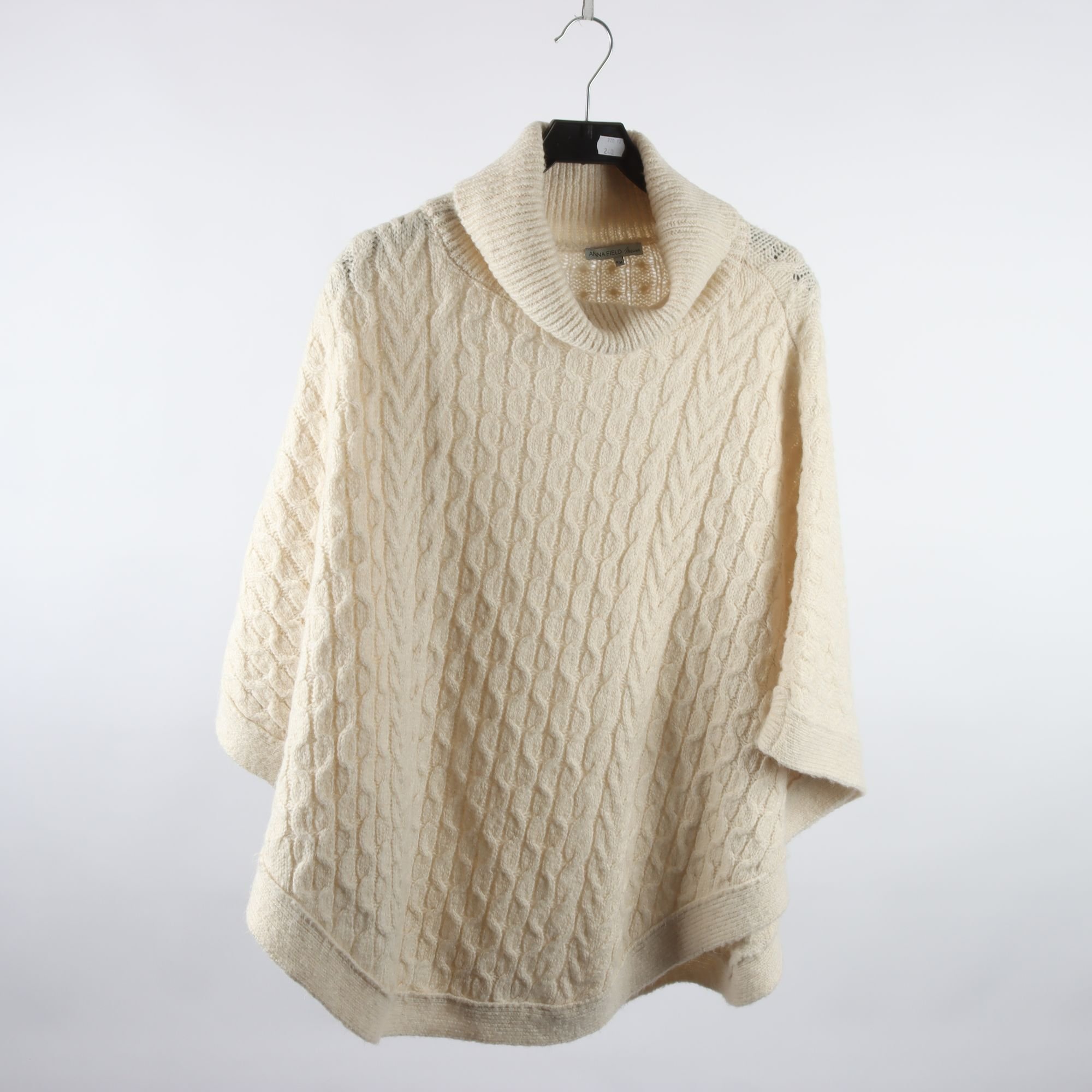 Tröja/poncho, Anna Field, offwhite, stl. S/M