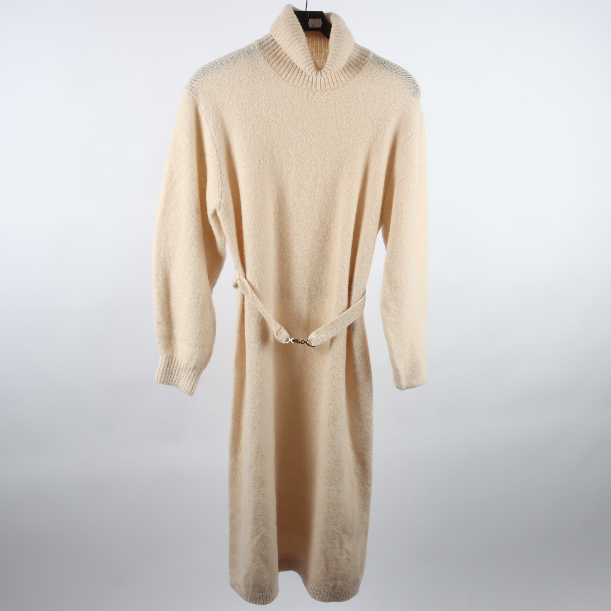 Stickad klänning, & Other Stories, ljusbiege, stl. S