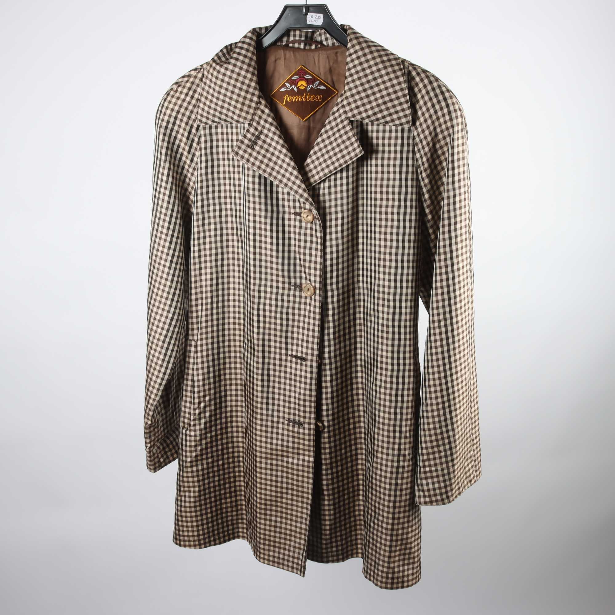 Trenchcoat, Femitex, stl. 40
