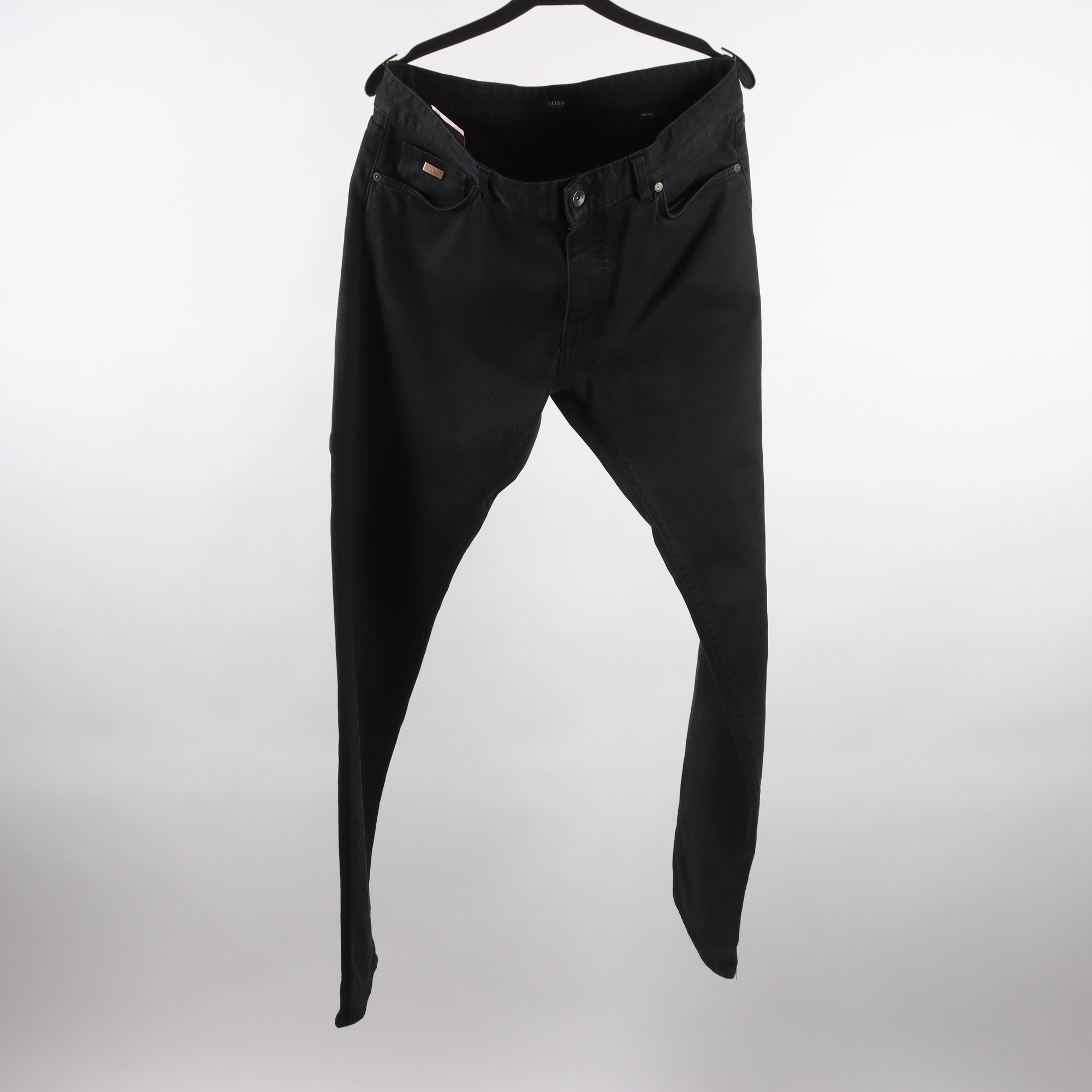 Jeans, Hugo Boss, svart, stl. W34 L36