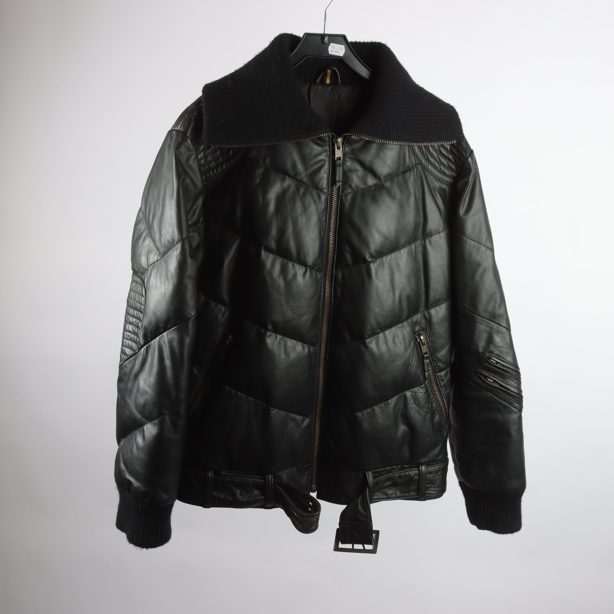 Skinnjacka, L’Ecole National, 100% läder, stl. XL