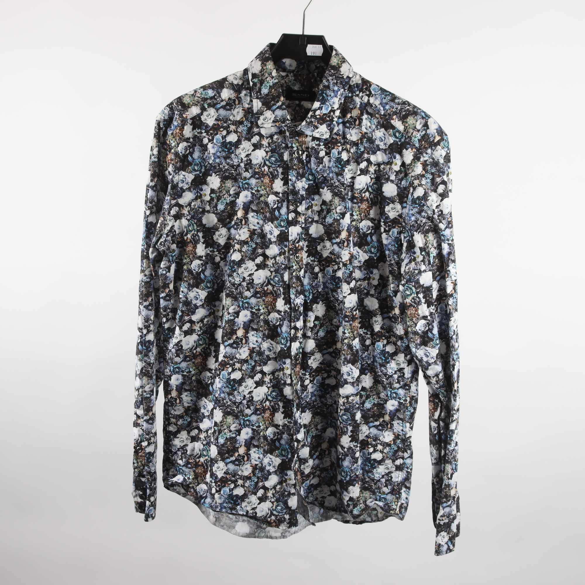 Skjorta, Sand, blommig, stl. XL