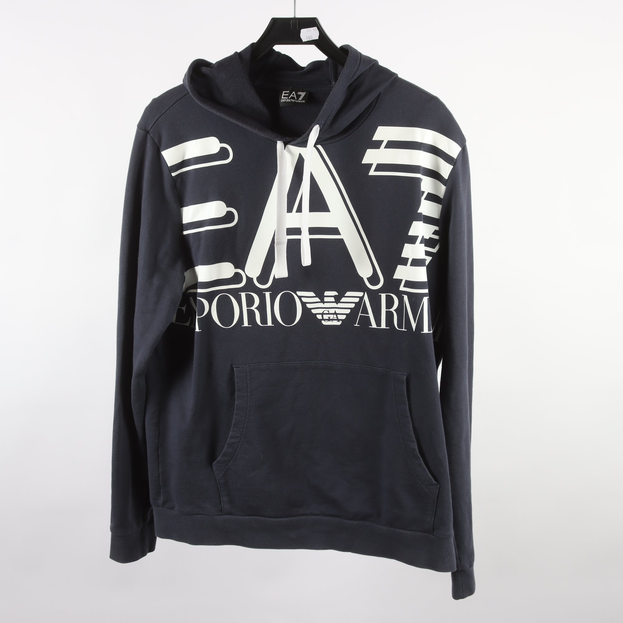 Hoodie, Emporio Armani, blå, stl.XL